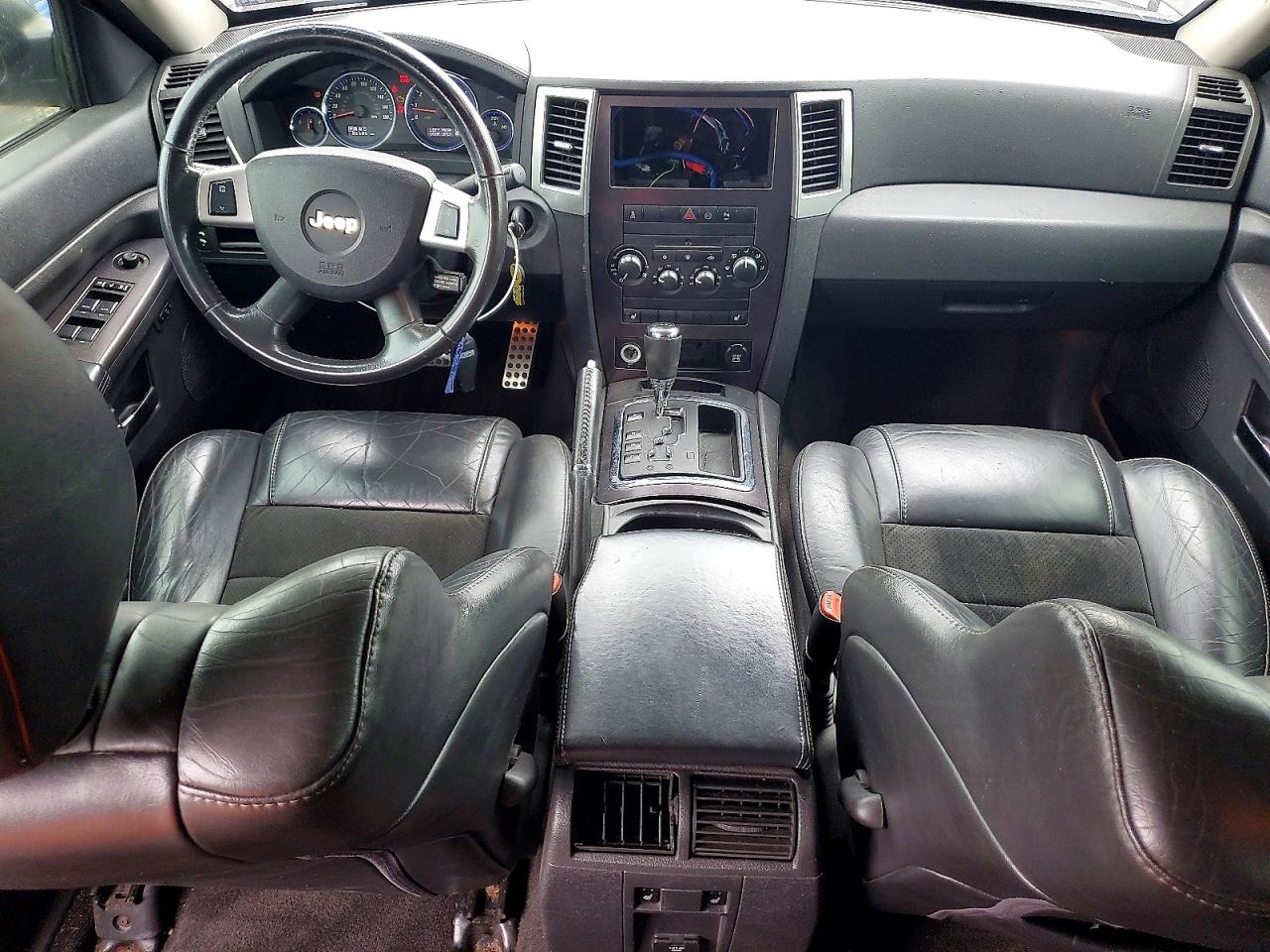 2010 Jeep Grand Cherokee Srt-8 Black vin: 1J4RR7GW6AC126986