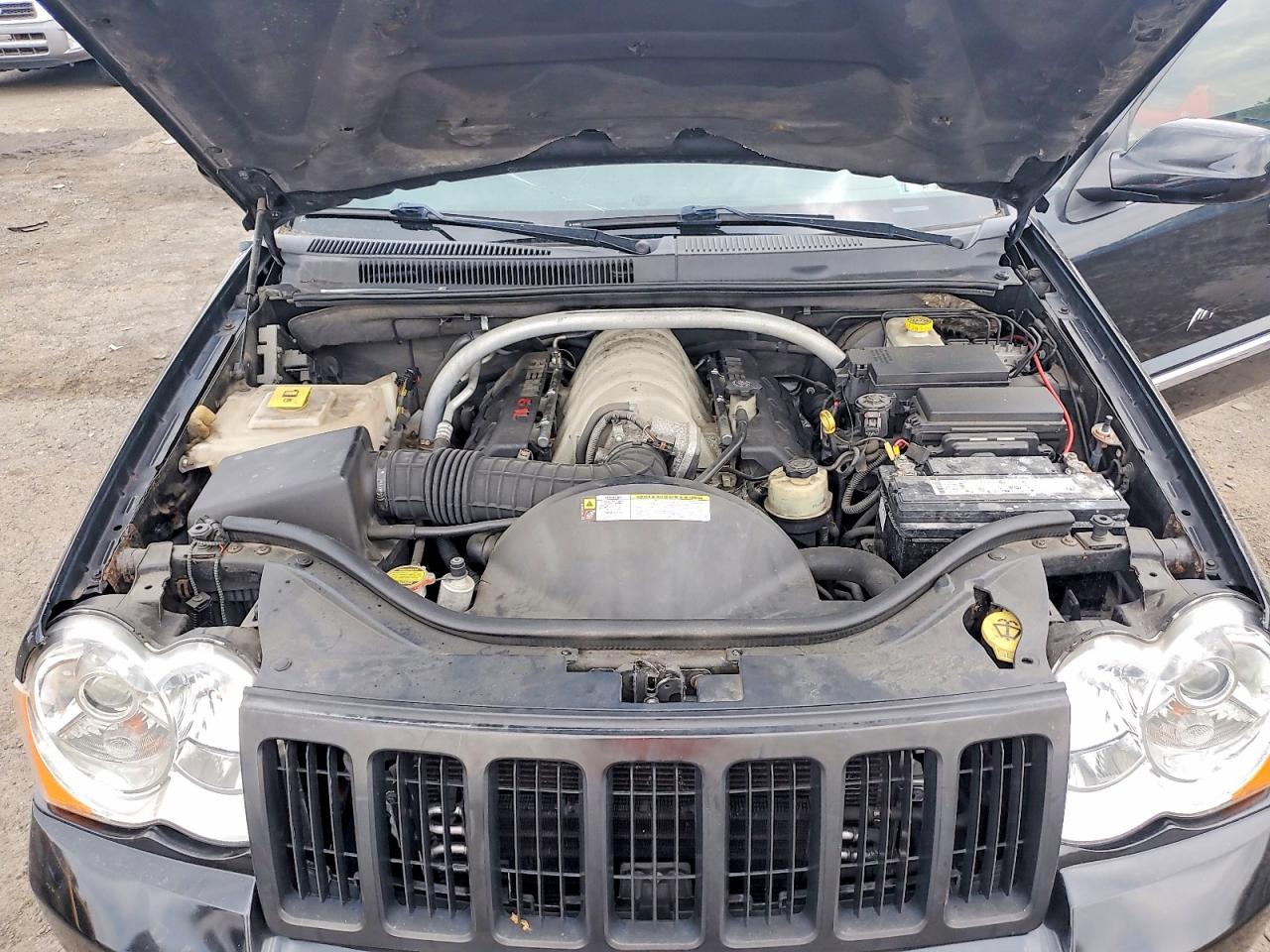 2010 Jeep Grand Cherokee Srt-8 Black vin: 1J4RR7GW6AC126986