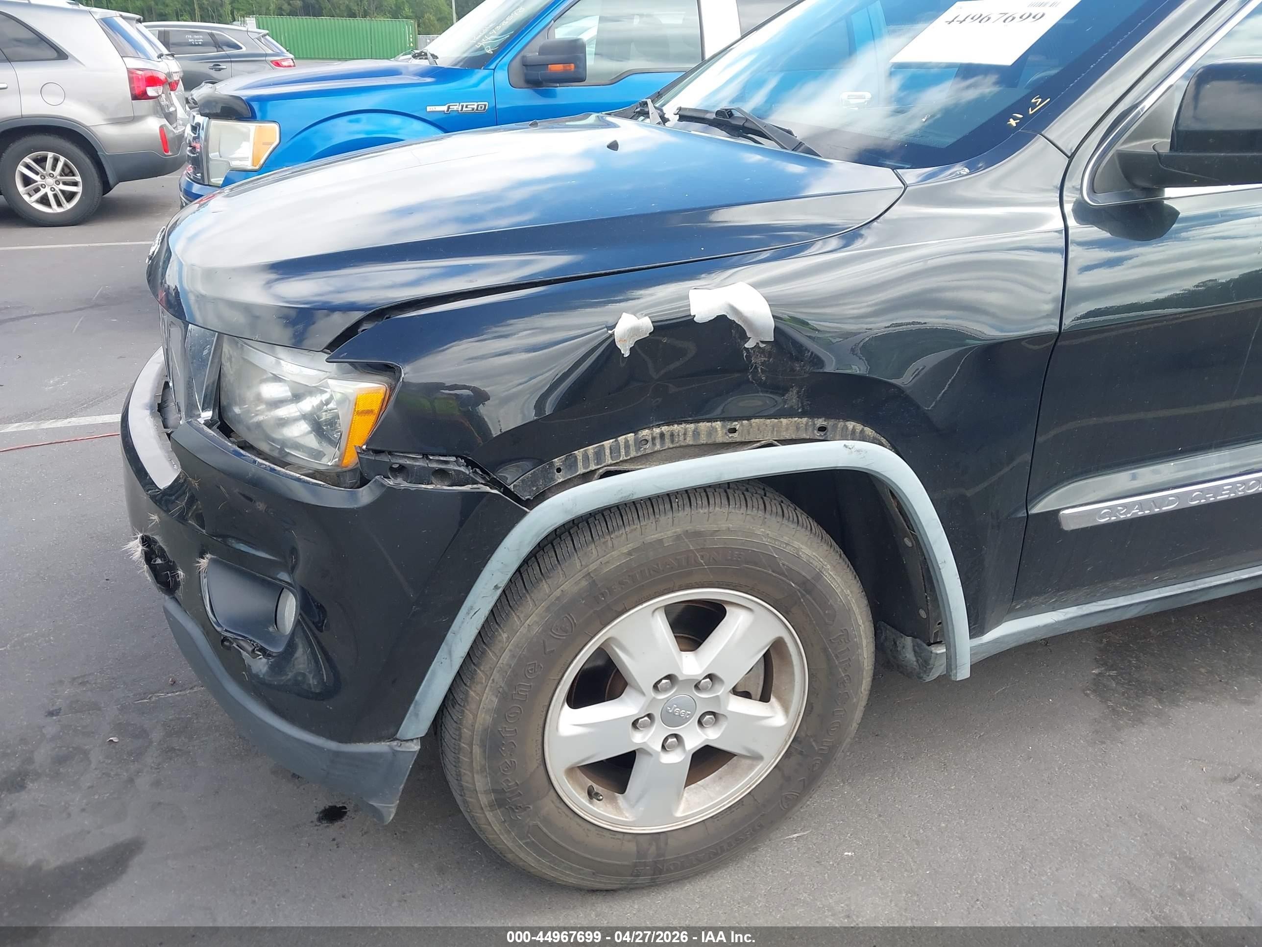 2011 Jeep Grand Cherokee Laredo Черный vin: 1J4RS4GG0BC577487