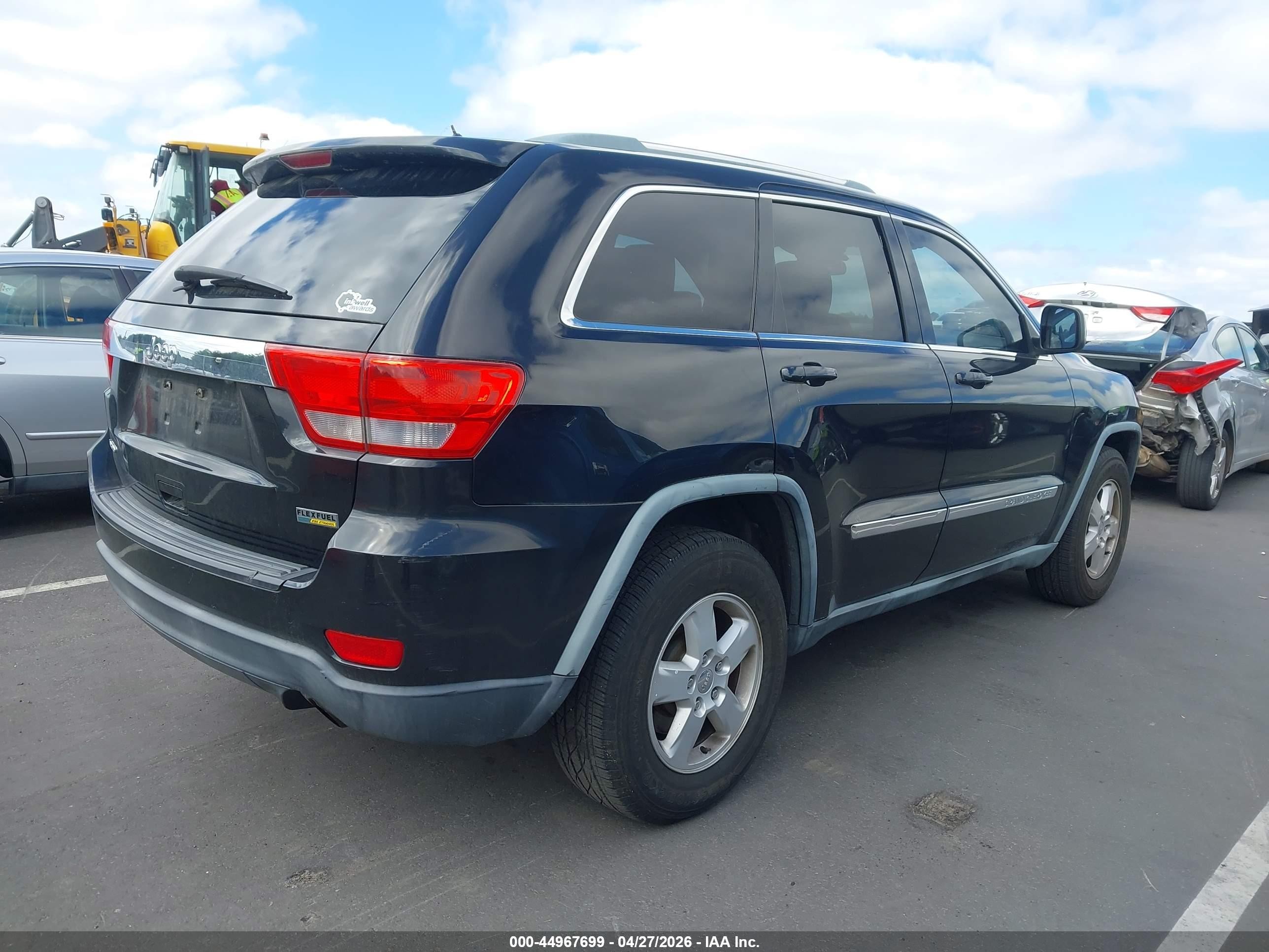 2011 Jeep Grand Cherokee Laredo Черный vin: 1J4RS4GG0BC577487