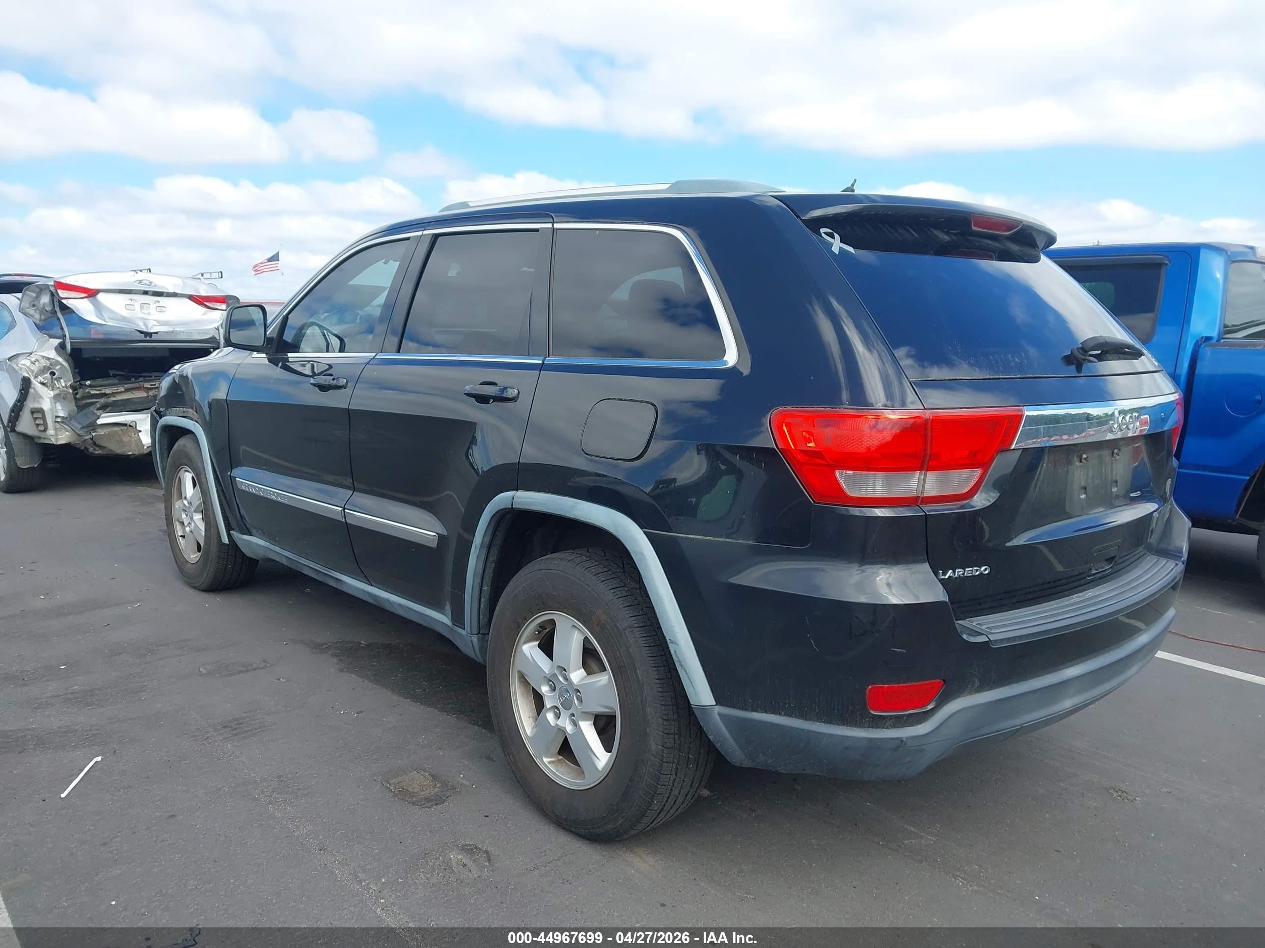 2011 Jeep Grand Cherokee Laredo Черный vin: 1J4RS4GG0BC577487