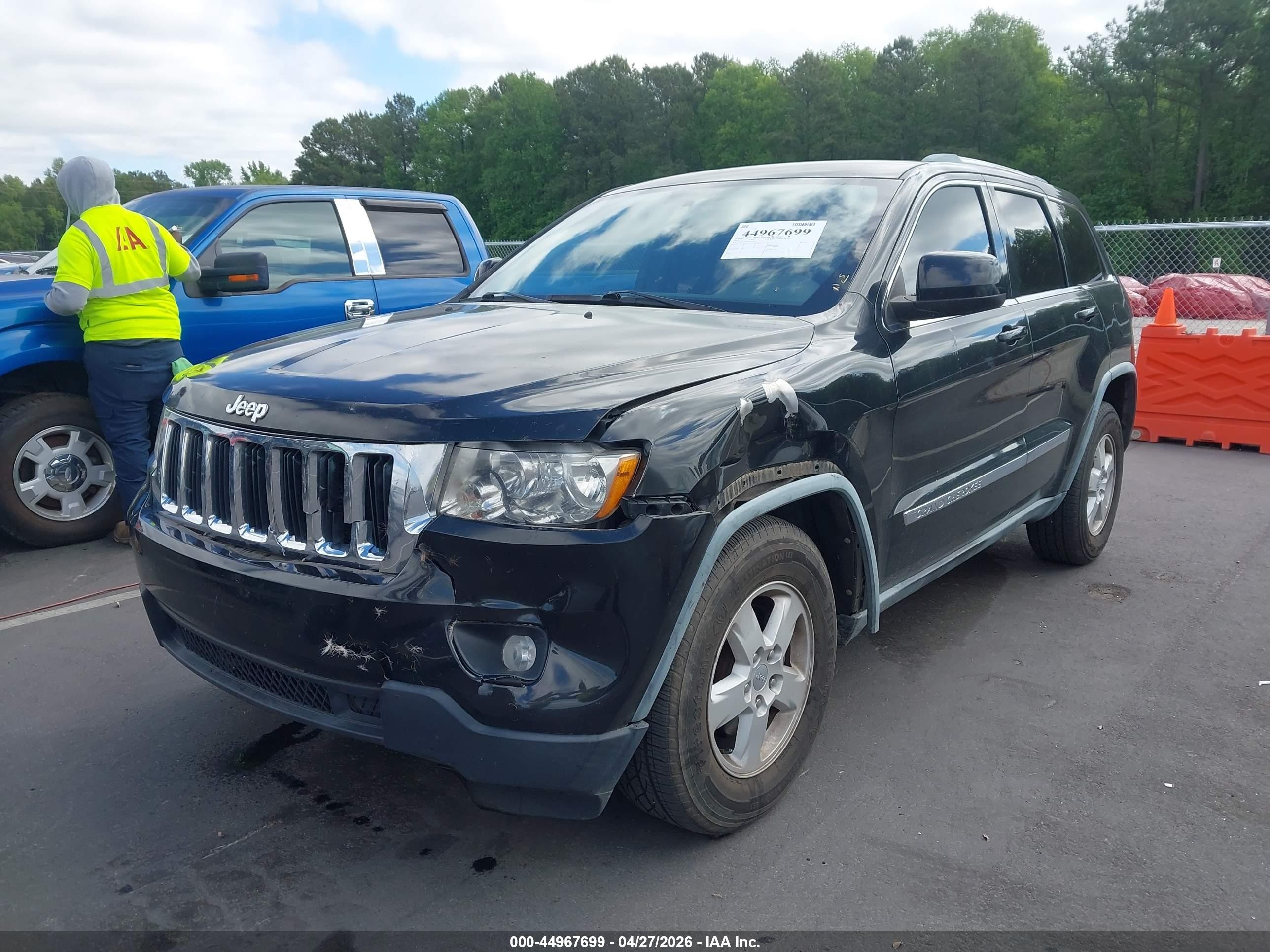2011 Jeep Grand Cherokee Laredo Черный vin: 1J4RS4GG0BC577487