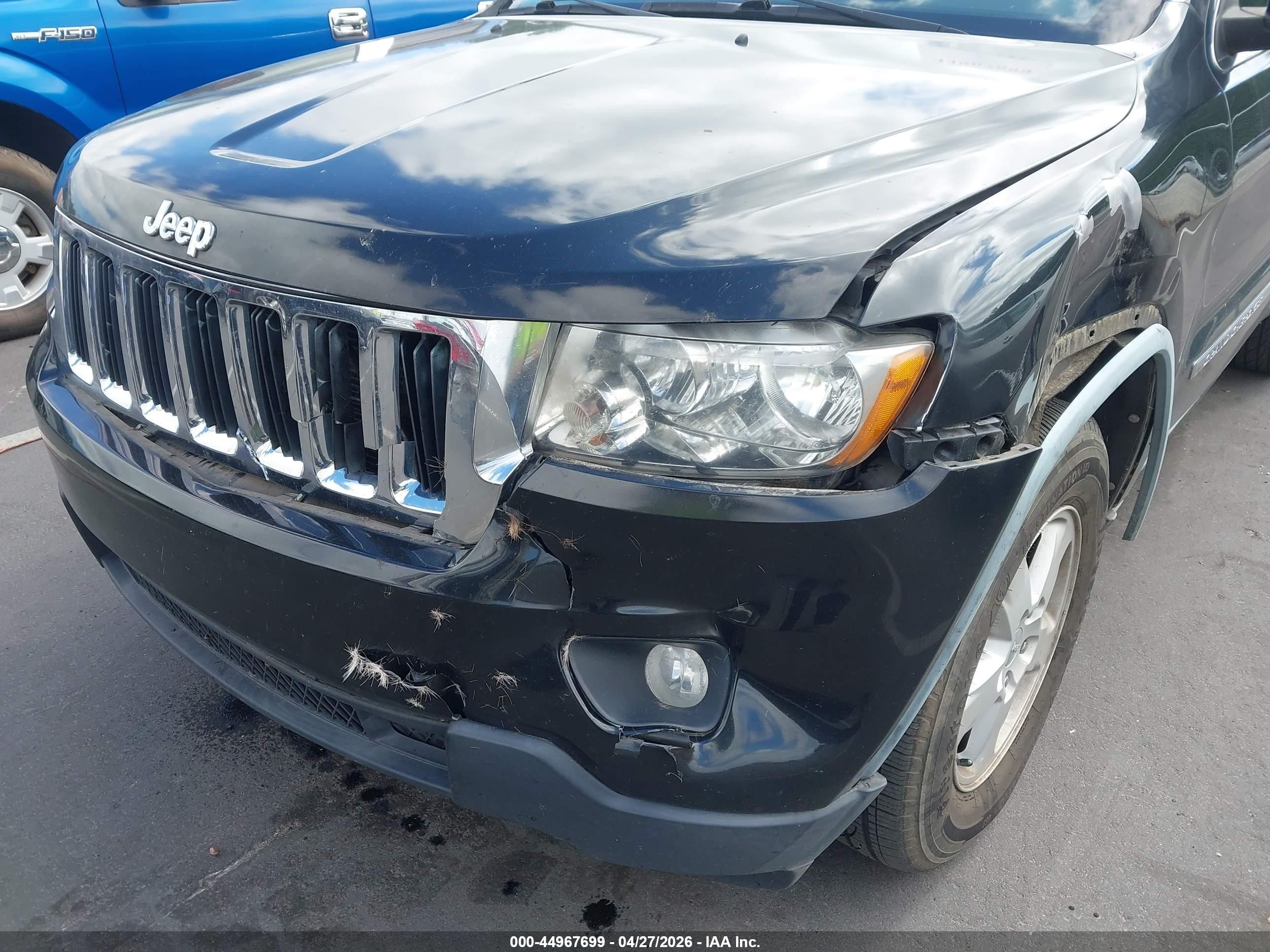 2011 Jeep Grand Cherokee Laredo Черный vin: 1J4RS4GG0BC577487