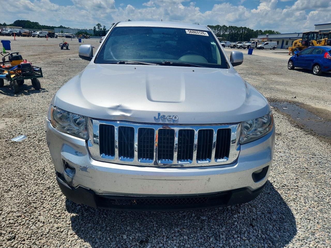 2011 Jeep Grand Cherokee Laredo Silver vin: 1J4RS4GG2BC549139