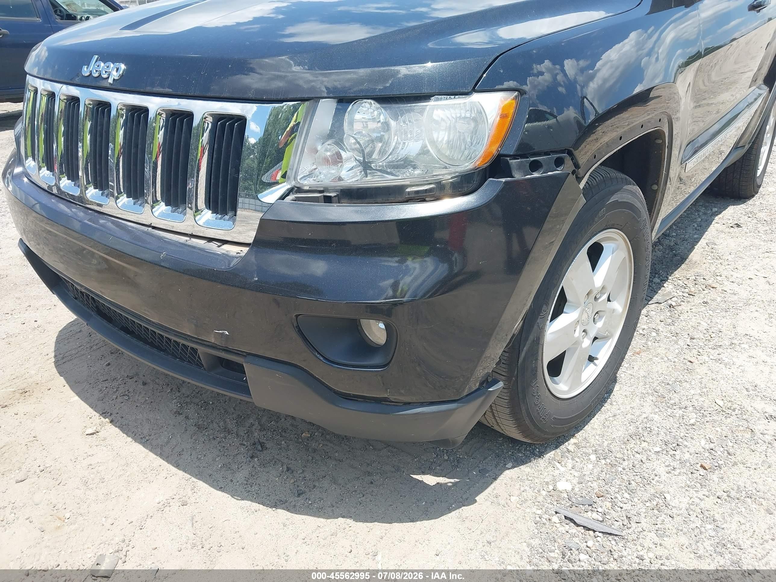 2011 Jeep Grand Cherokee Laredo Black vin: 1J4RS4GG9BC574720