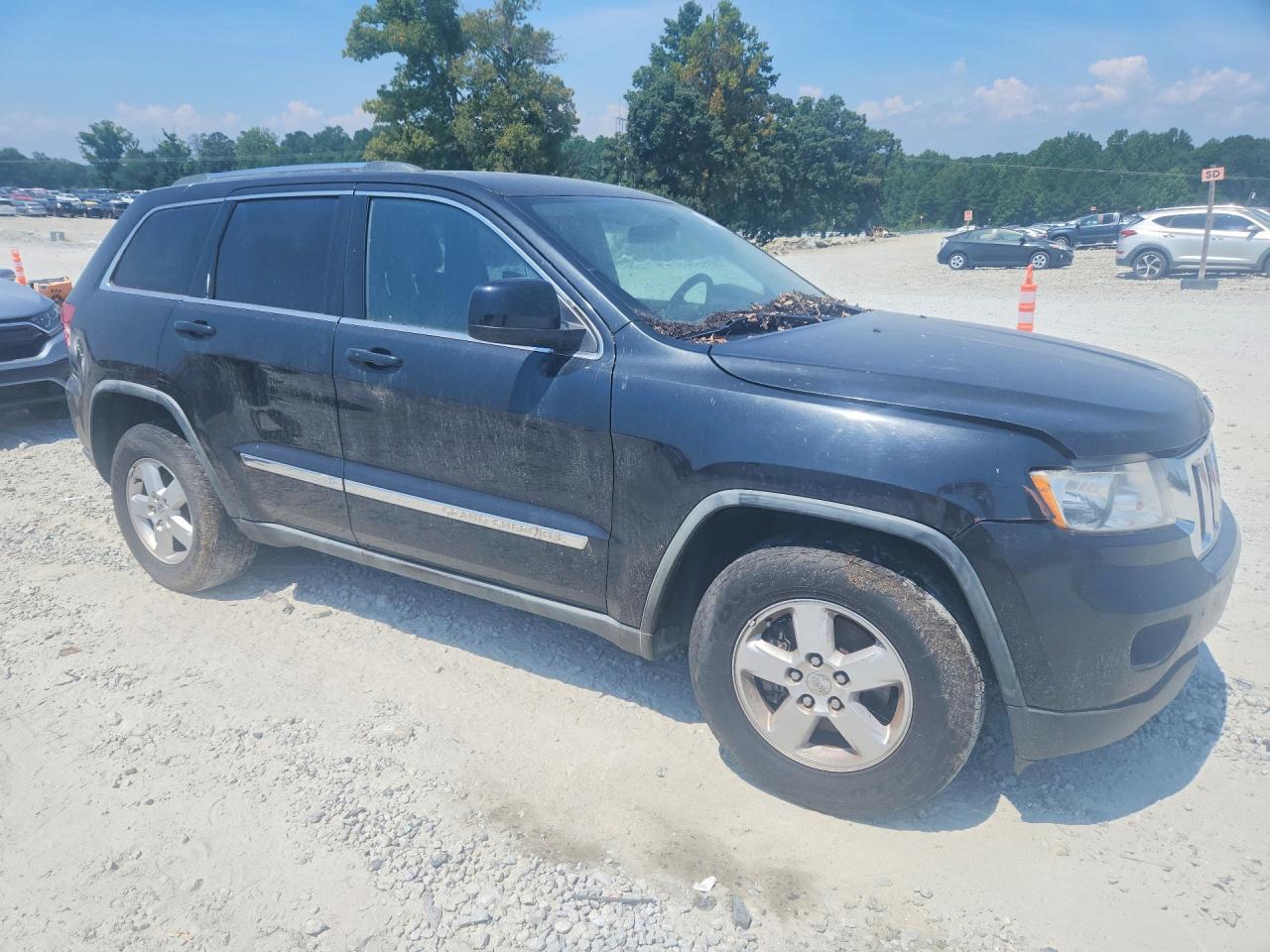2011 Jeep Grand Cherokee Laredo Black vin: 1J4RS4GGXBC533898