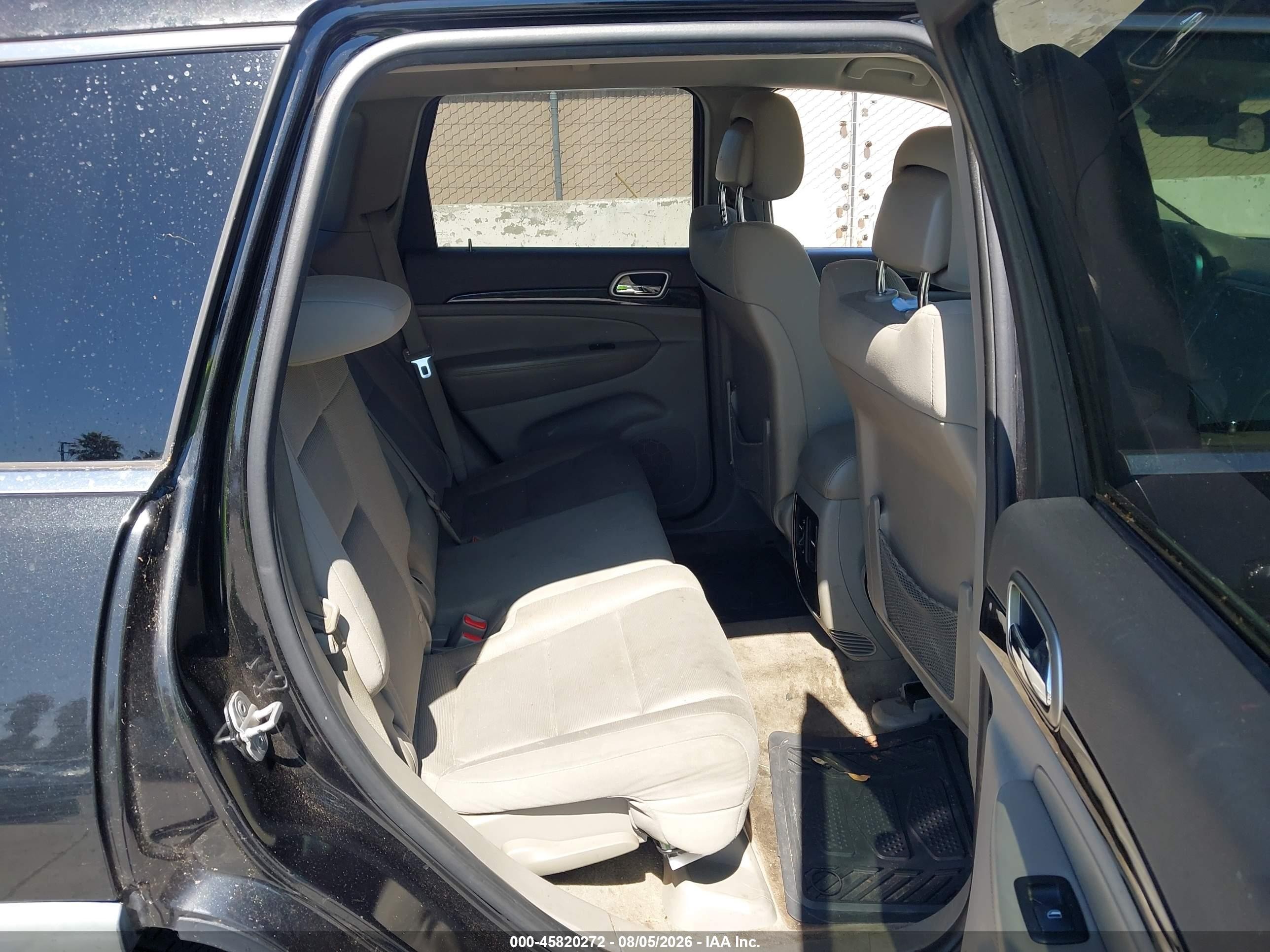 2011 Jeep Grand Cherokee Laredo Black vin: 1J4RS4GGXBC643771