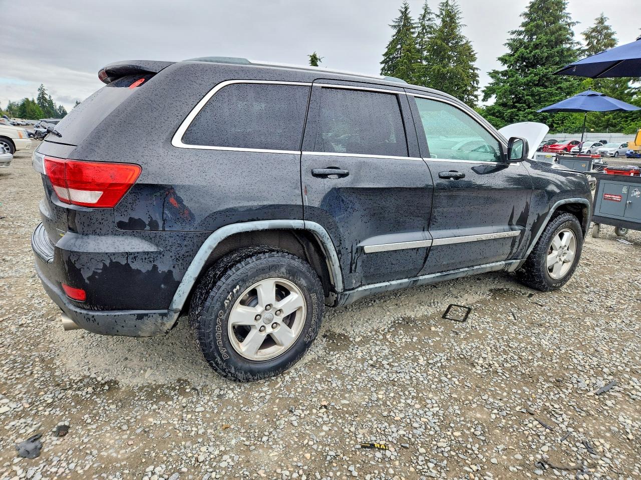 2011 Jeep Grand Cherokee Laredo Черный vin: 1J4RS4GGXBC658240