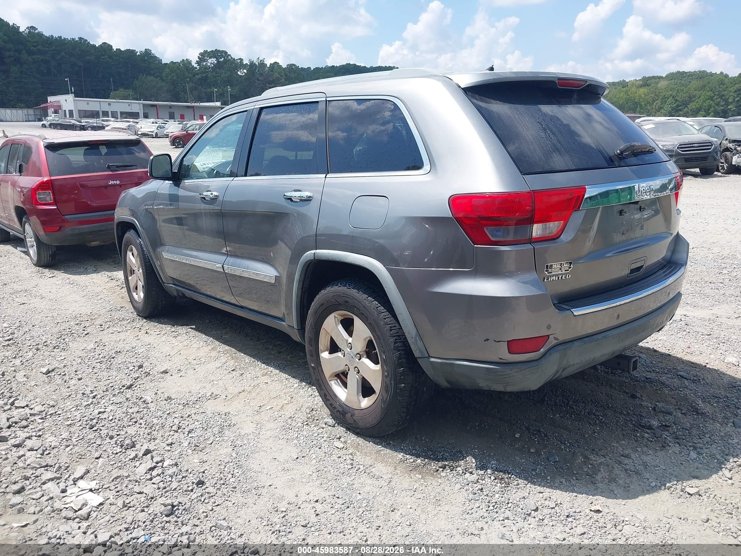 2011 Jeep Grand Cherokee Limited Silver vin: 1J4RS5GG2BC658948