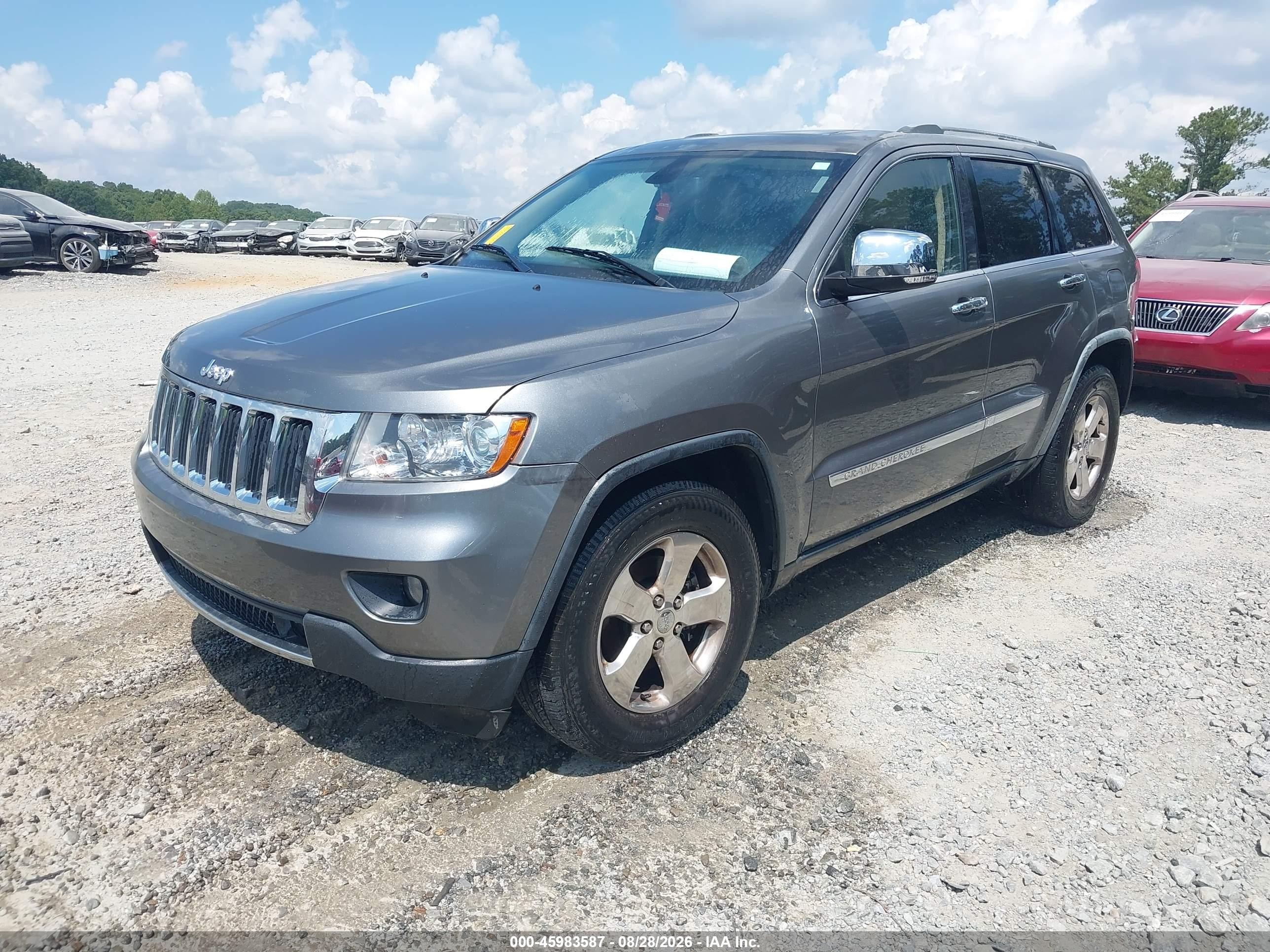 2011 Jeep Grand Cherokee Limited Silver vin: 1J4RS5GG2BC658948