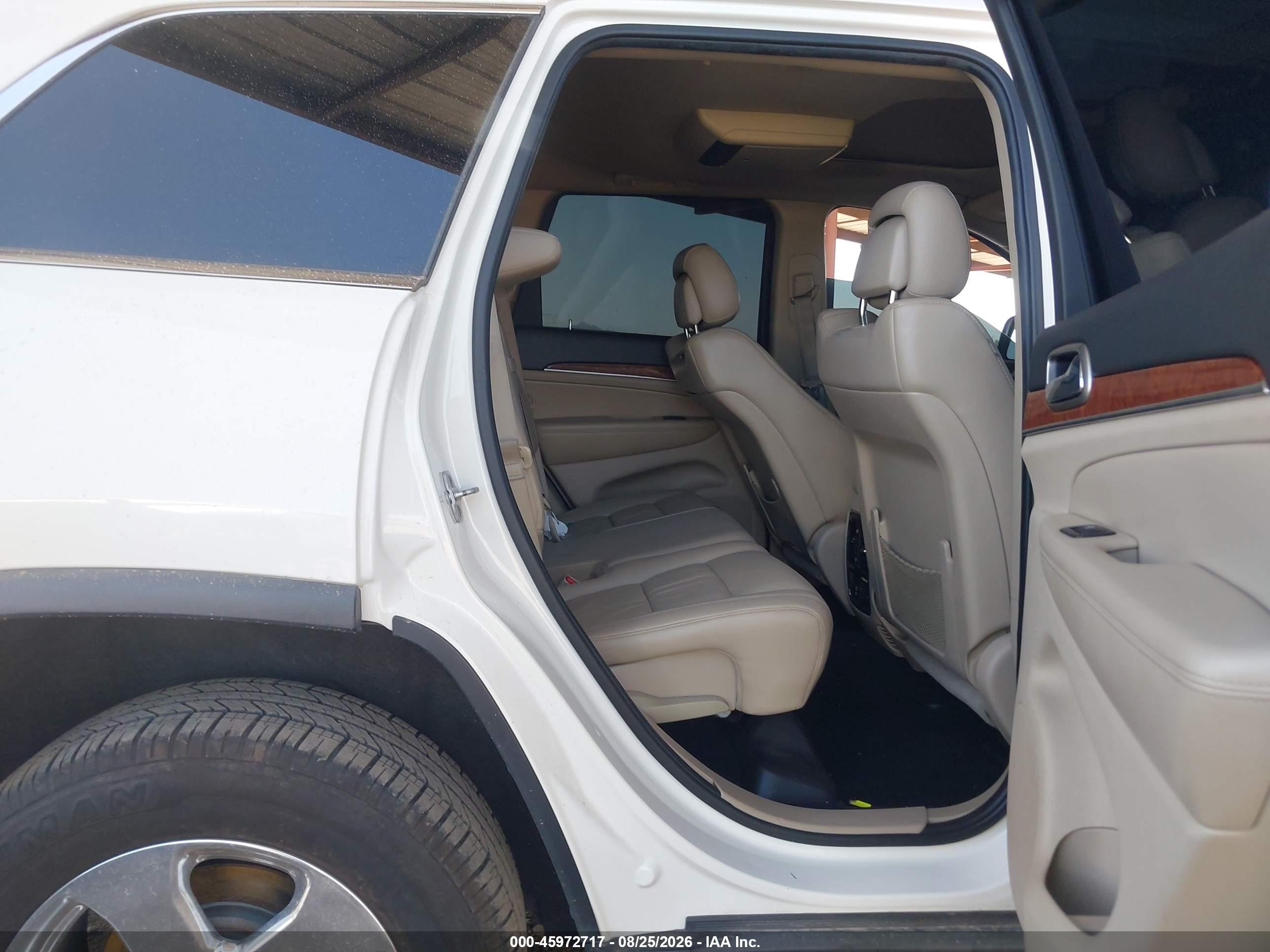 2011 Jeep Grand Cherokee Limited White vin: 1J4RS5GG3BC516947