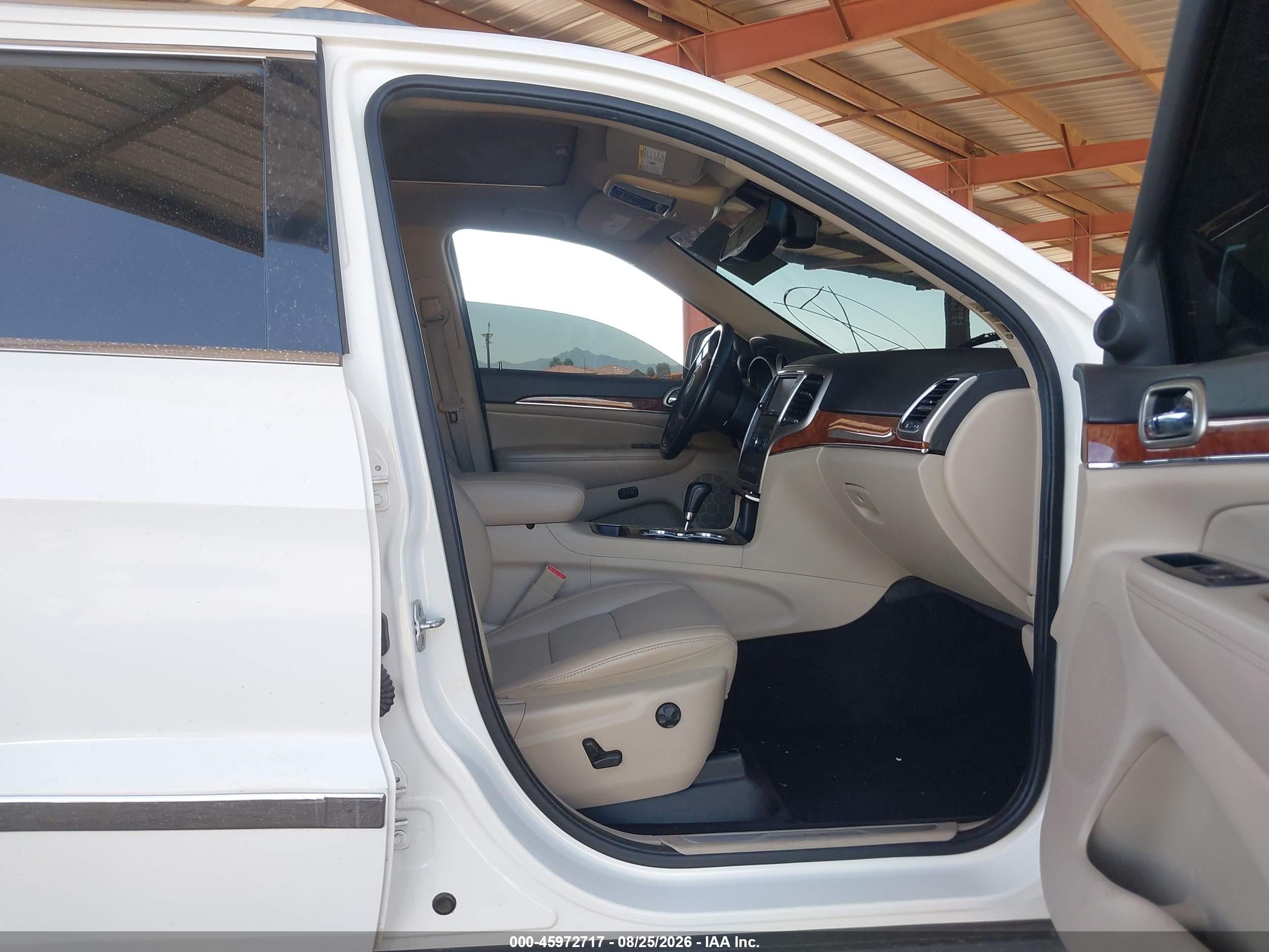 2011 Jeep Grand Cherokee Limited White vin: 1J4RS5GG3BC516947