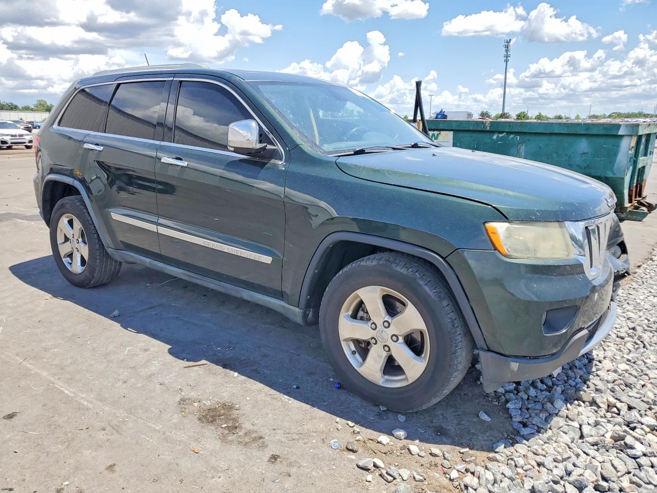 2011 Jeep Grand Cherokee Limited Green vin: 1J4RS5GG5BC558830