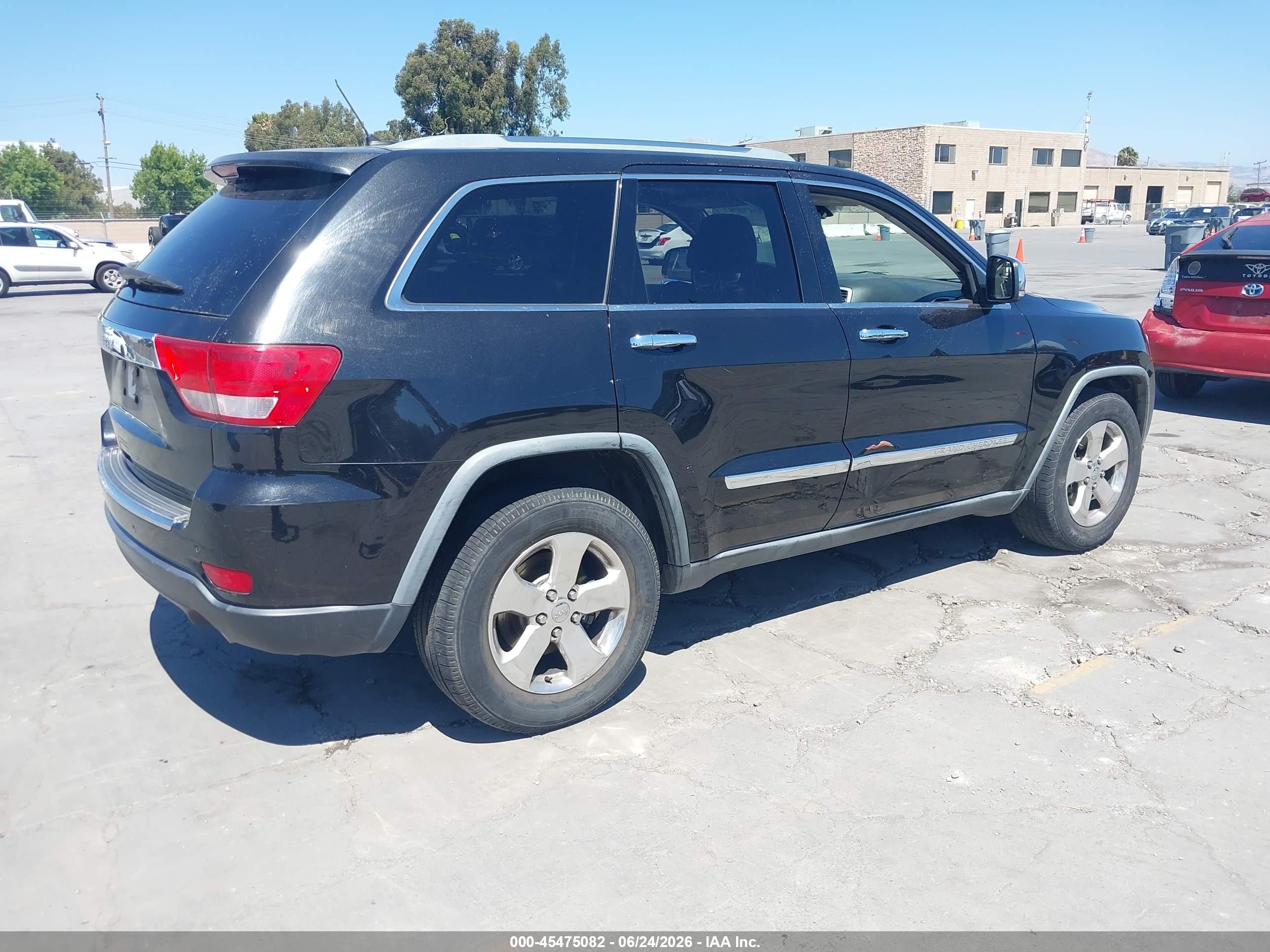 2011 Jeep Grand Cherokee Limited Black vin: 1J4RS5GG6BC704281