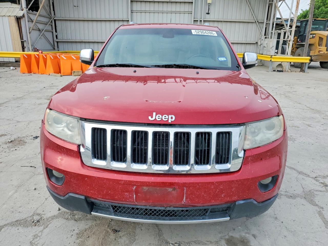 2011 Jeep Grand Cherokee Limited Red vin: 1J4RS5GT0BC610703