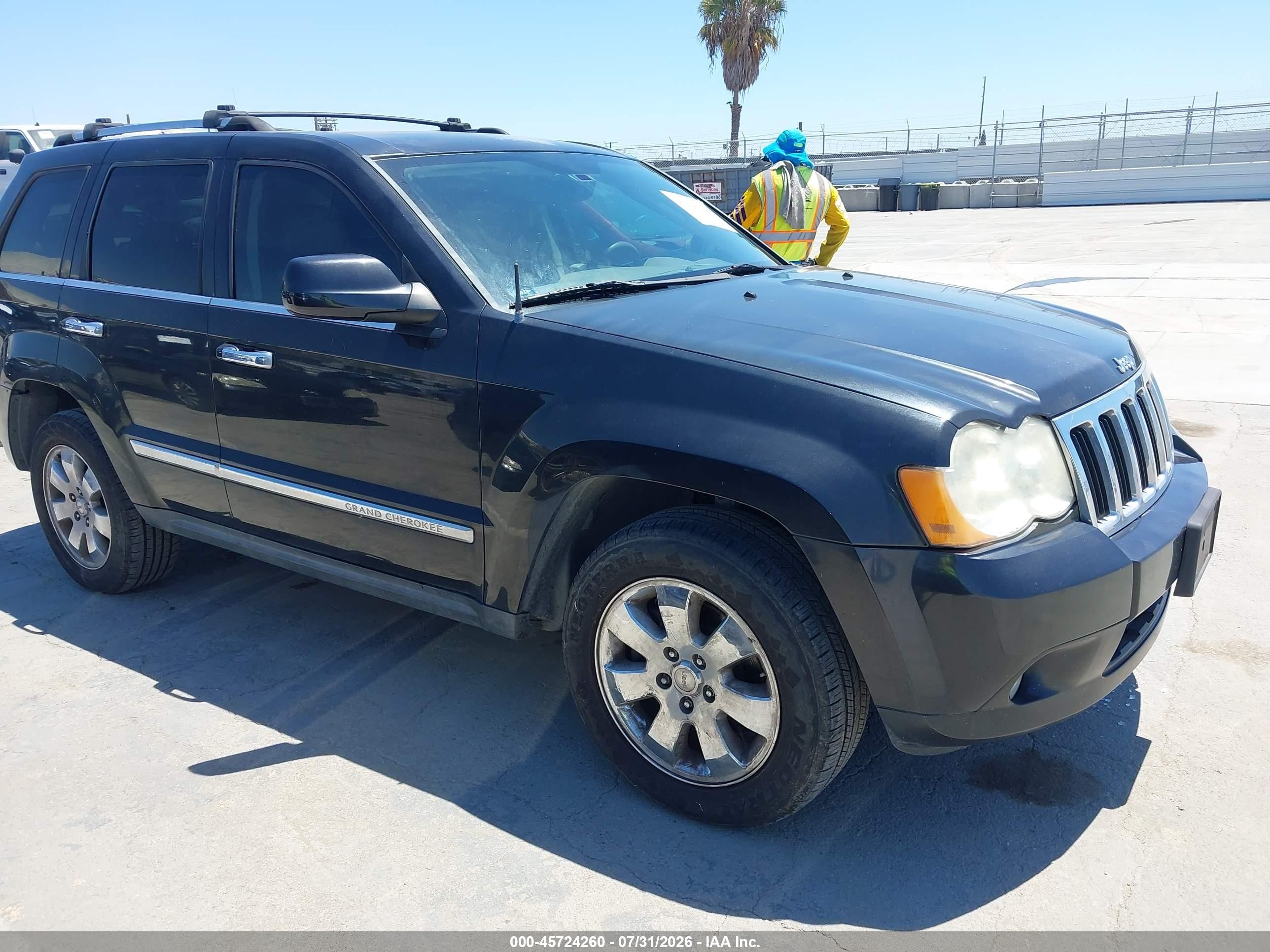 2010 Jeep Grand Cherokee Limited Black vin: 1J4RS5GT7AC142483