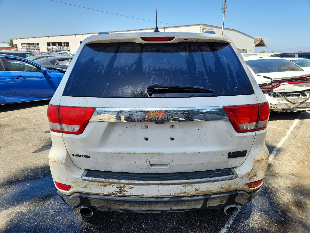 2011 Jeep Grand Cherokee Limited White vin: 1J4RS5GT7BC569275