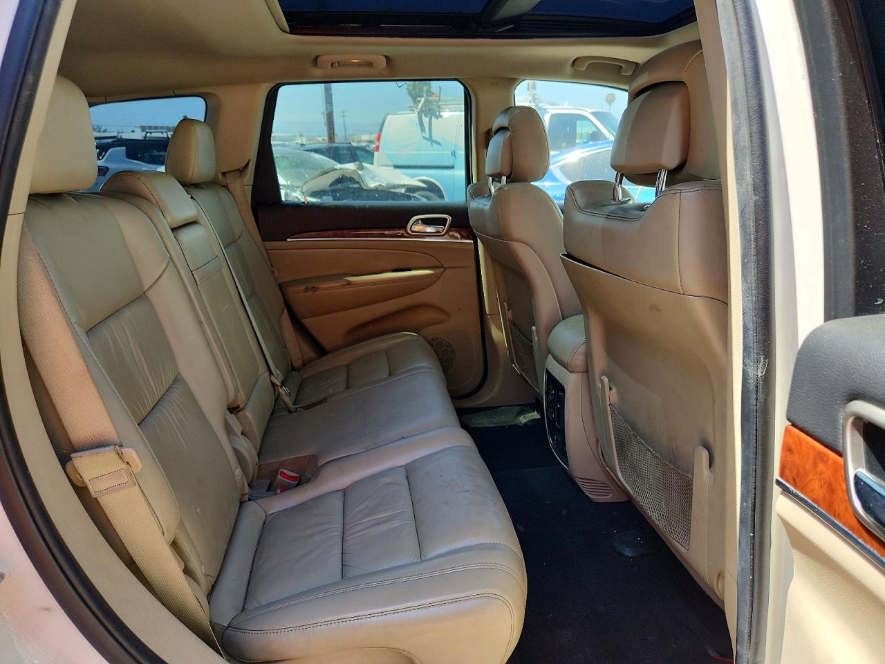 2011 Jeep Grand Cherokee Limited White vin: 1J4RS5GT7BC569275
