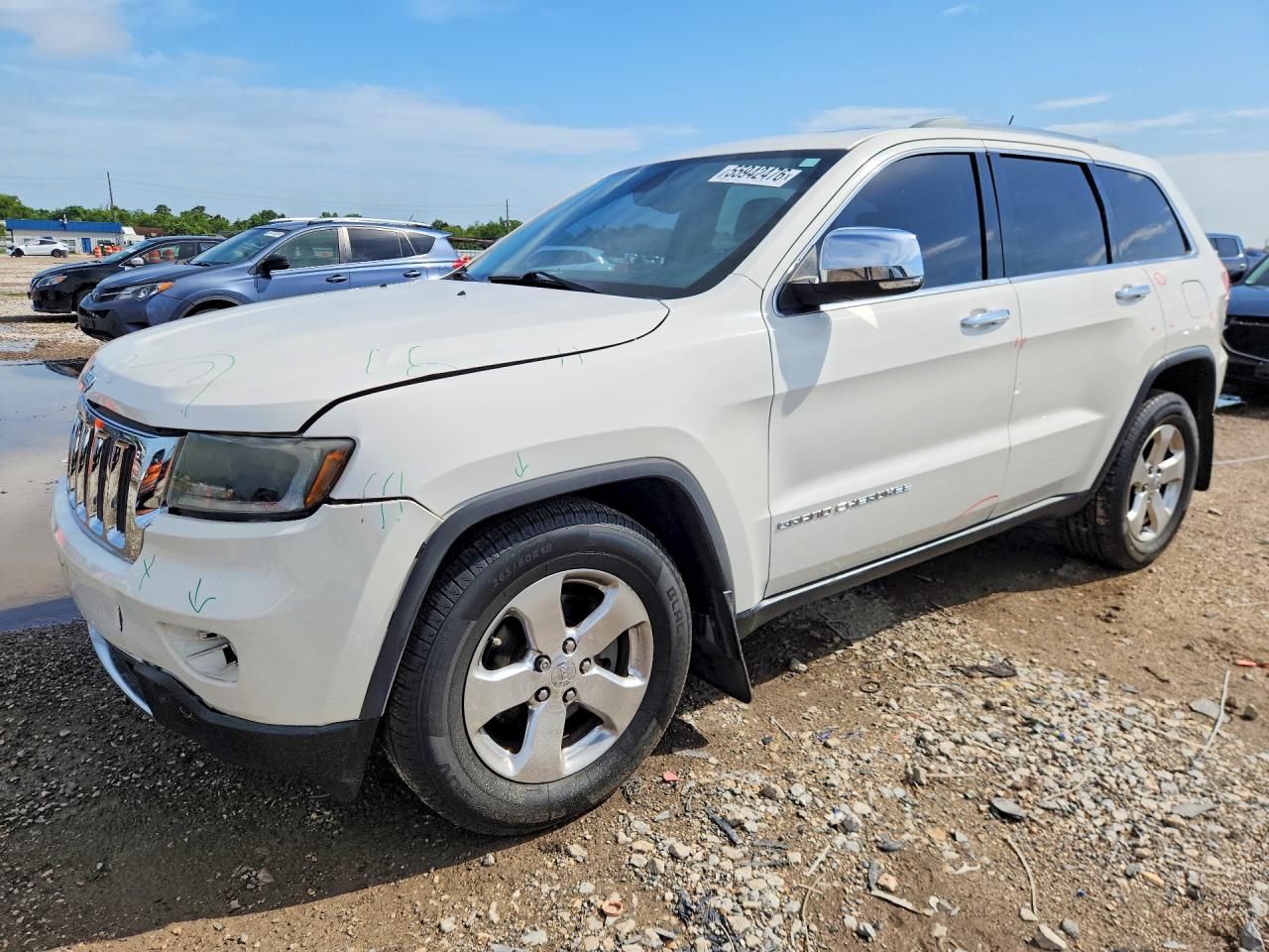 2011 Jeep Grand Cherokee White vin: 1J4RS5GTXBC610790