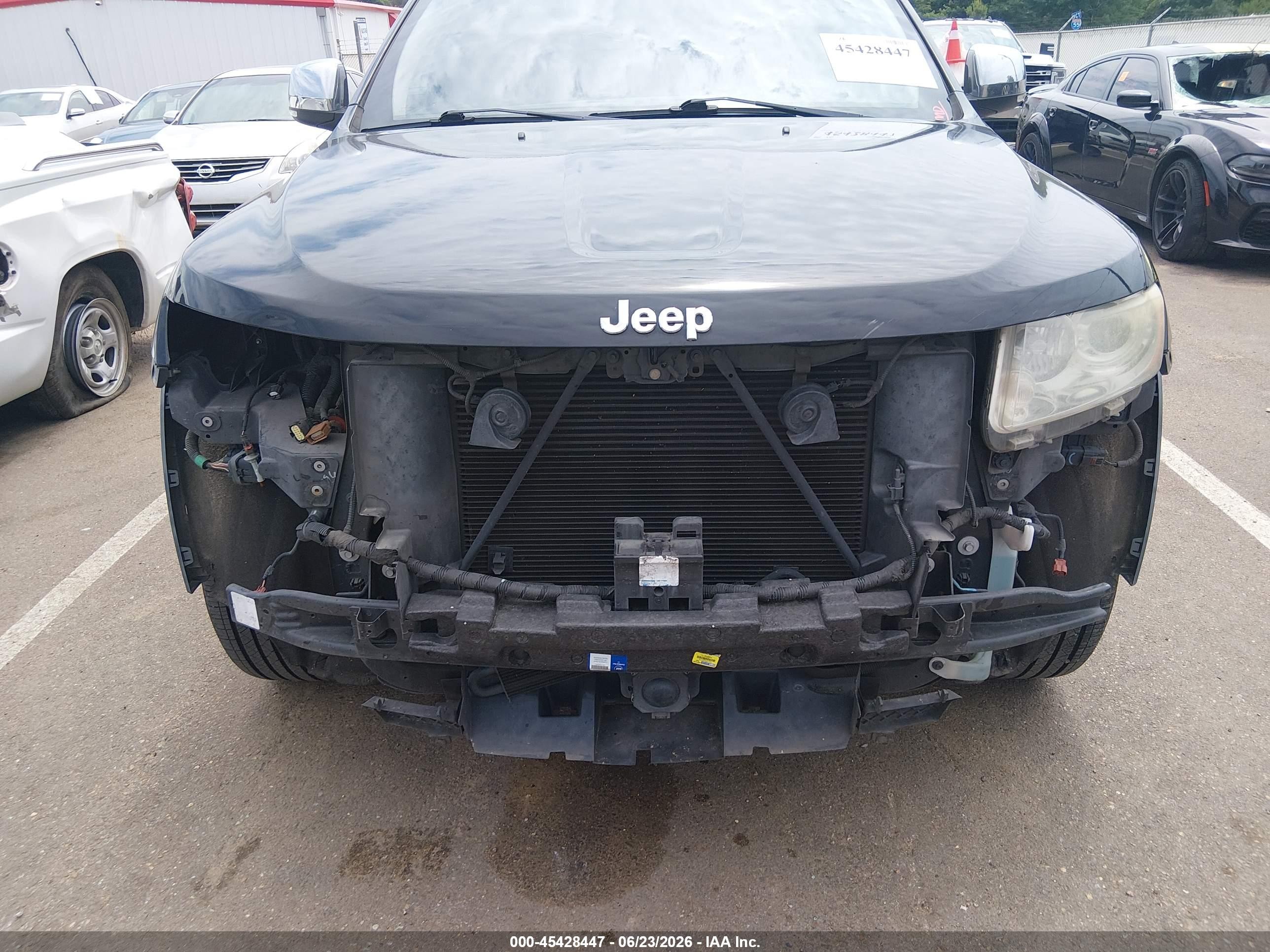 2011 Jeep Grand Cherokee Overland Gray vin: 1J4RS6GG3BC687767