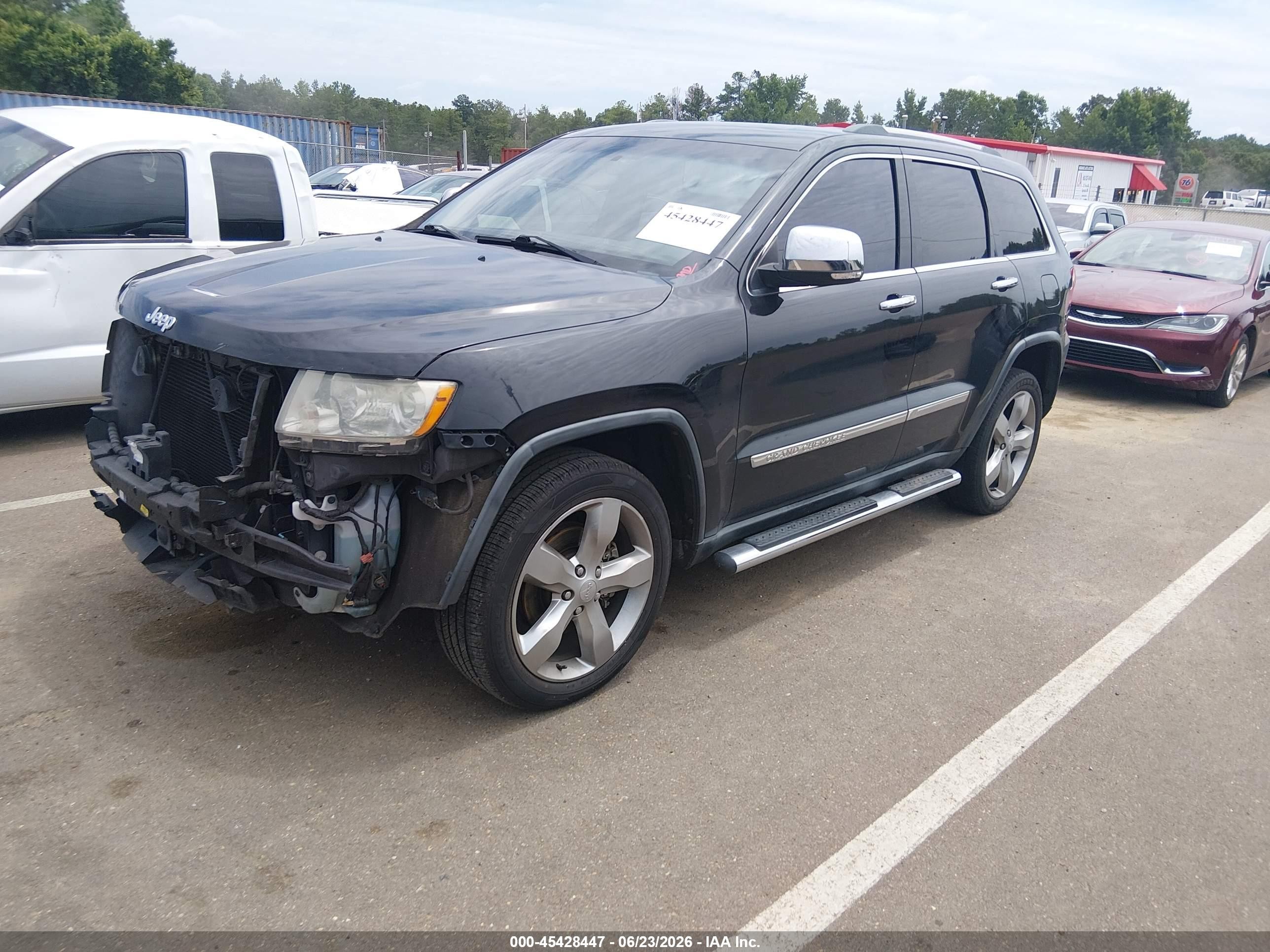 2011 Jeep Grand Cherokee Overland Gray vin: 1J4RS6GG3BC687767