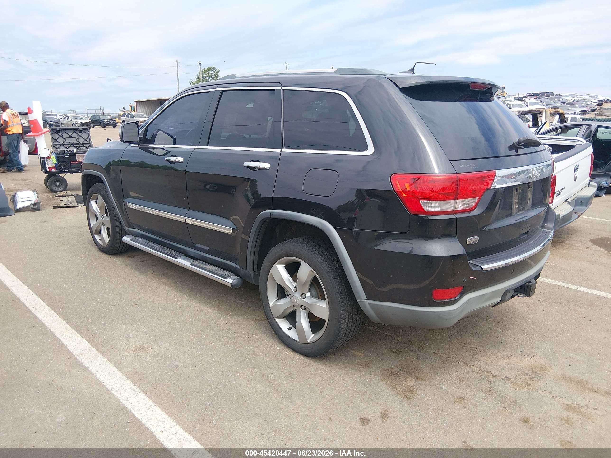 2011 Jeep Grand Cherokee Overland Gray vin: 1J4RS6GG3BC687767