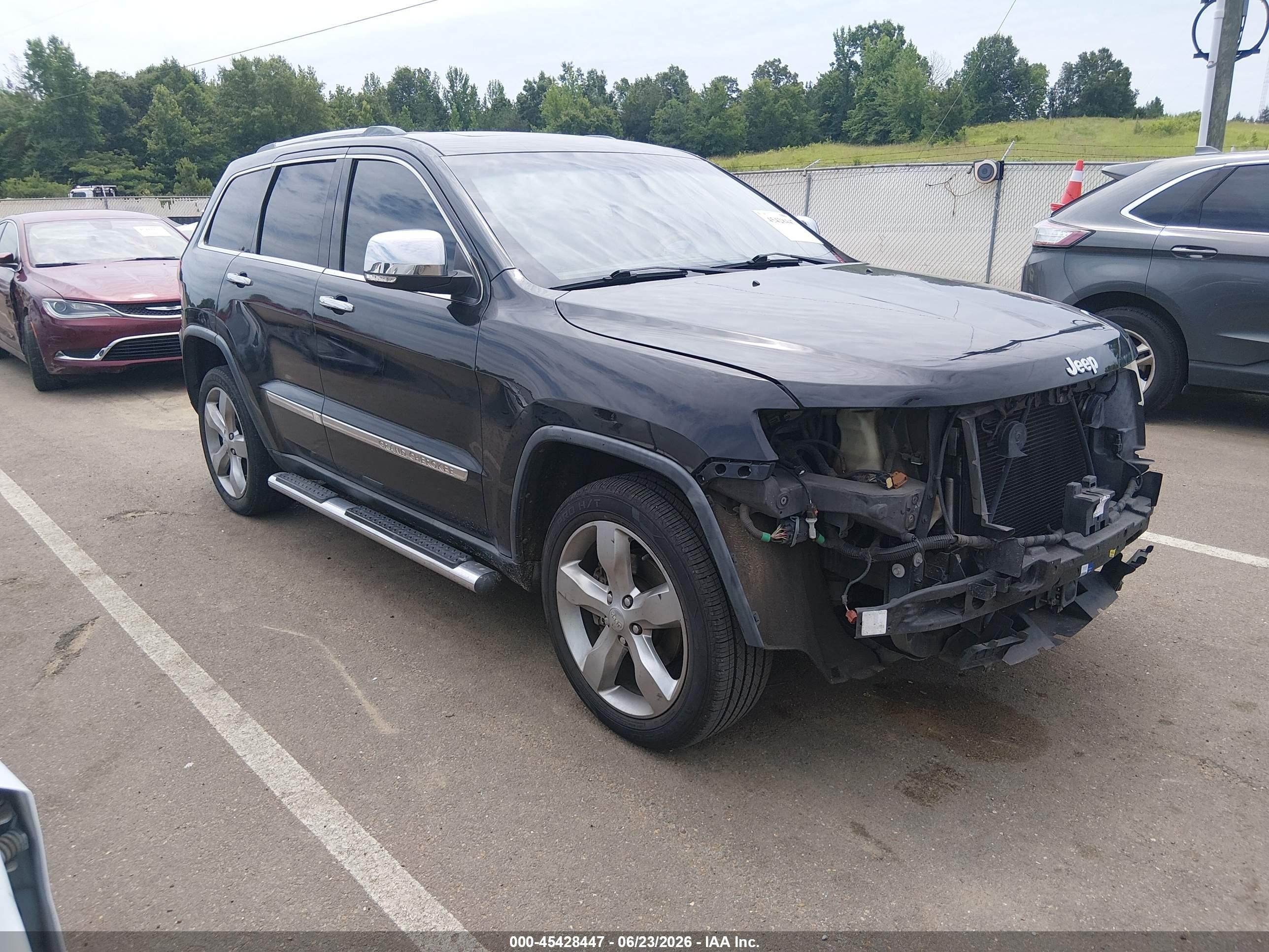 2011 Jeep Grand Cherokee Overland Gray vin: 1J4RS6GG3BC687767