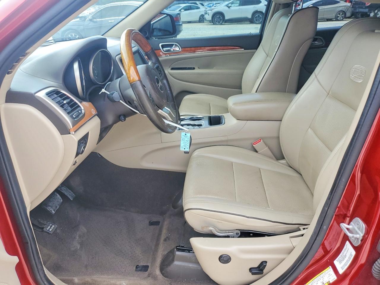 2011 Jeep Grand Cherokee Overland Burgundy vin: 1J4RS6GG4BC569484