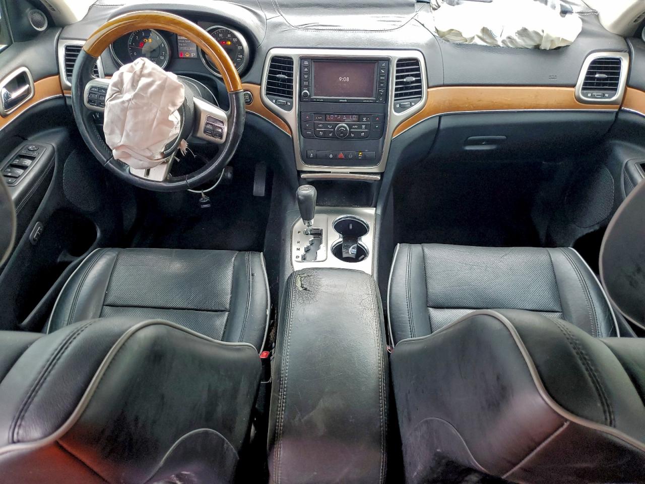 2011 Jeep Grand Cherokee Overland Black vin: 1J4RS6GG6BC659767