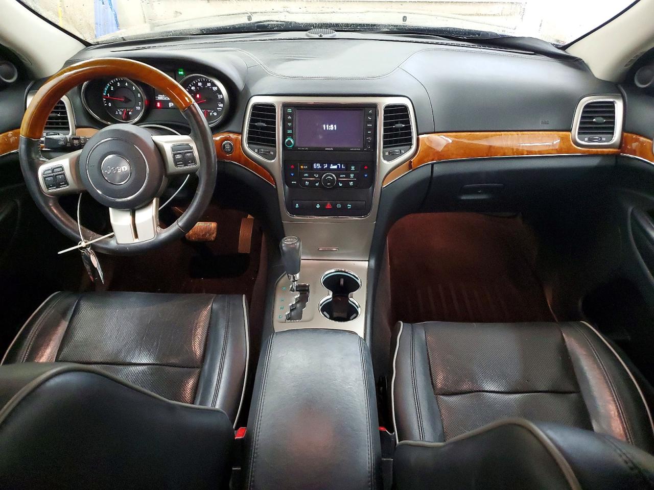 2011 Jeep Grand Cherokee Overland Charcoal vin: 1J4RS6GG6BC719594