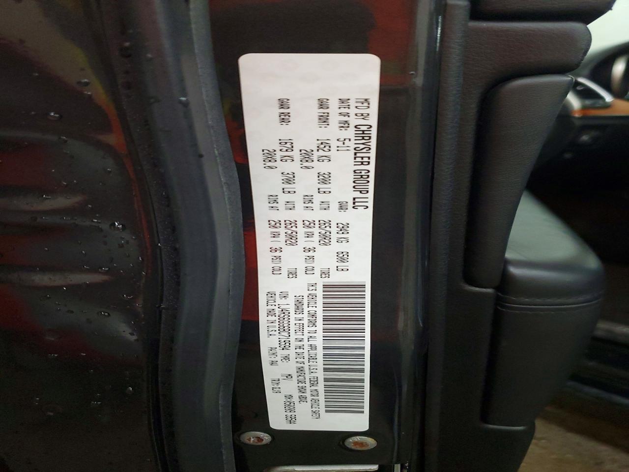 2011 Jeep Grand Cherokee Overland Charcoal vin: 1J4RS6GG6BC719594