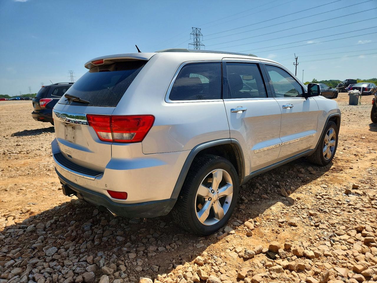 2011 Jeep Grand Cherokee Overland Silver vin: 1J4RS6GG7BC644629