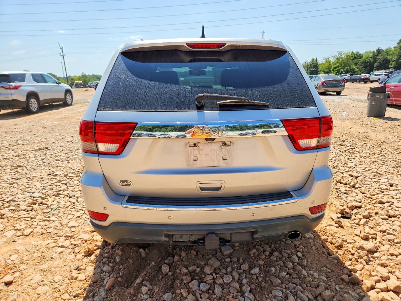 2011 Jeep Grand Cherokee Overland Silver vin: 1J4RS6GG7BC644629