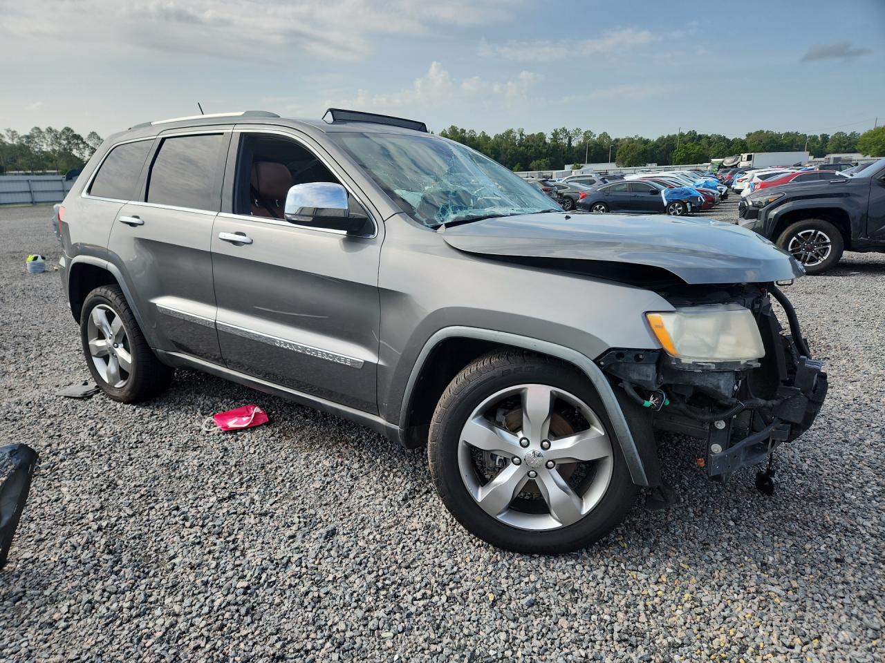 2011 Jeep Grand Cherokee Overland Gray vin: 1J4RS6GT2BC589181