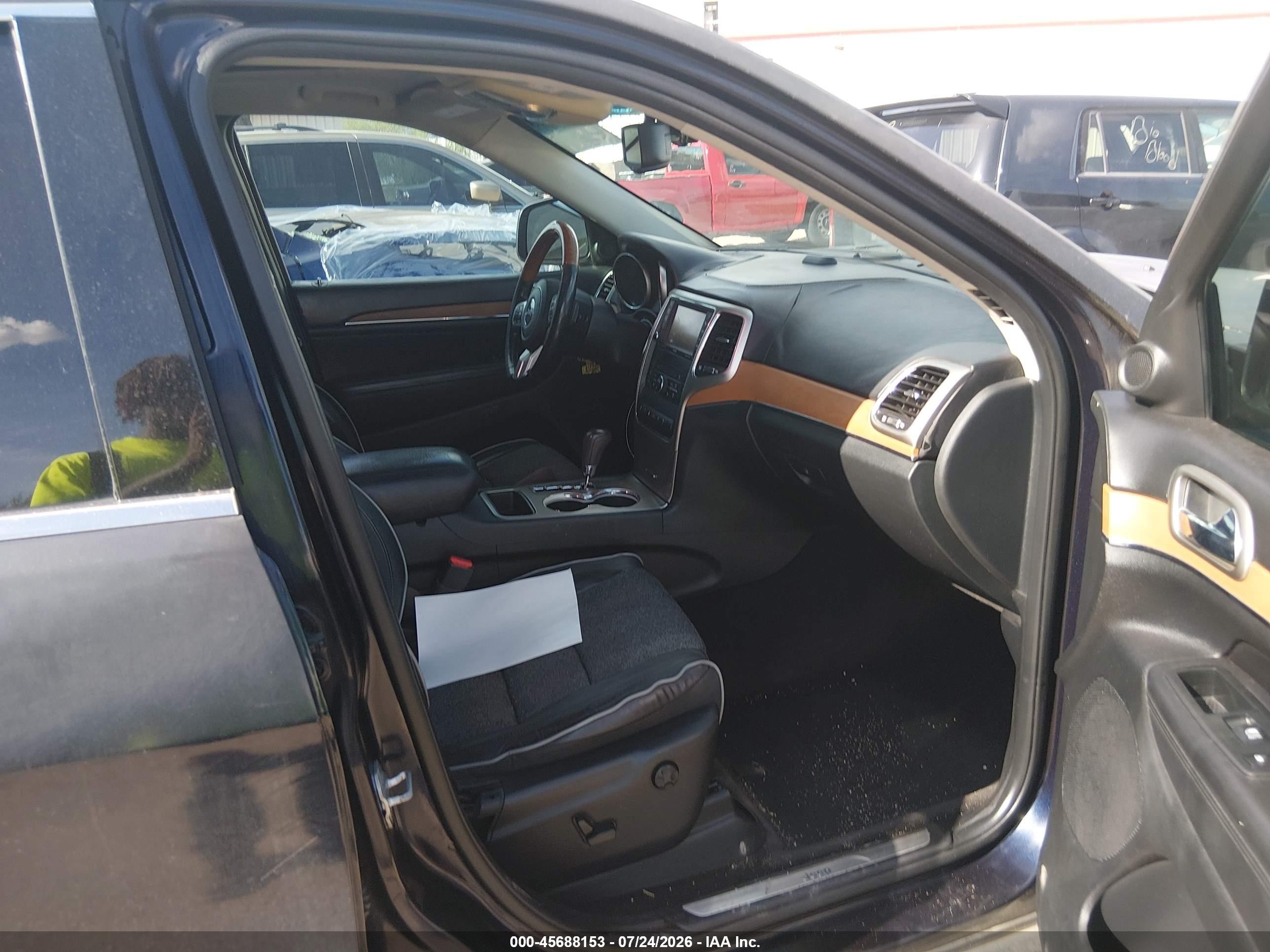 2011 Jeep Grand Cherokee Overland Black vin: 1J4RS6GT3BC659612