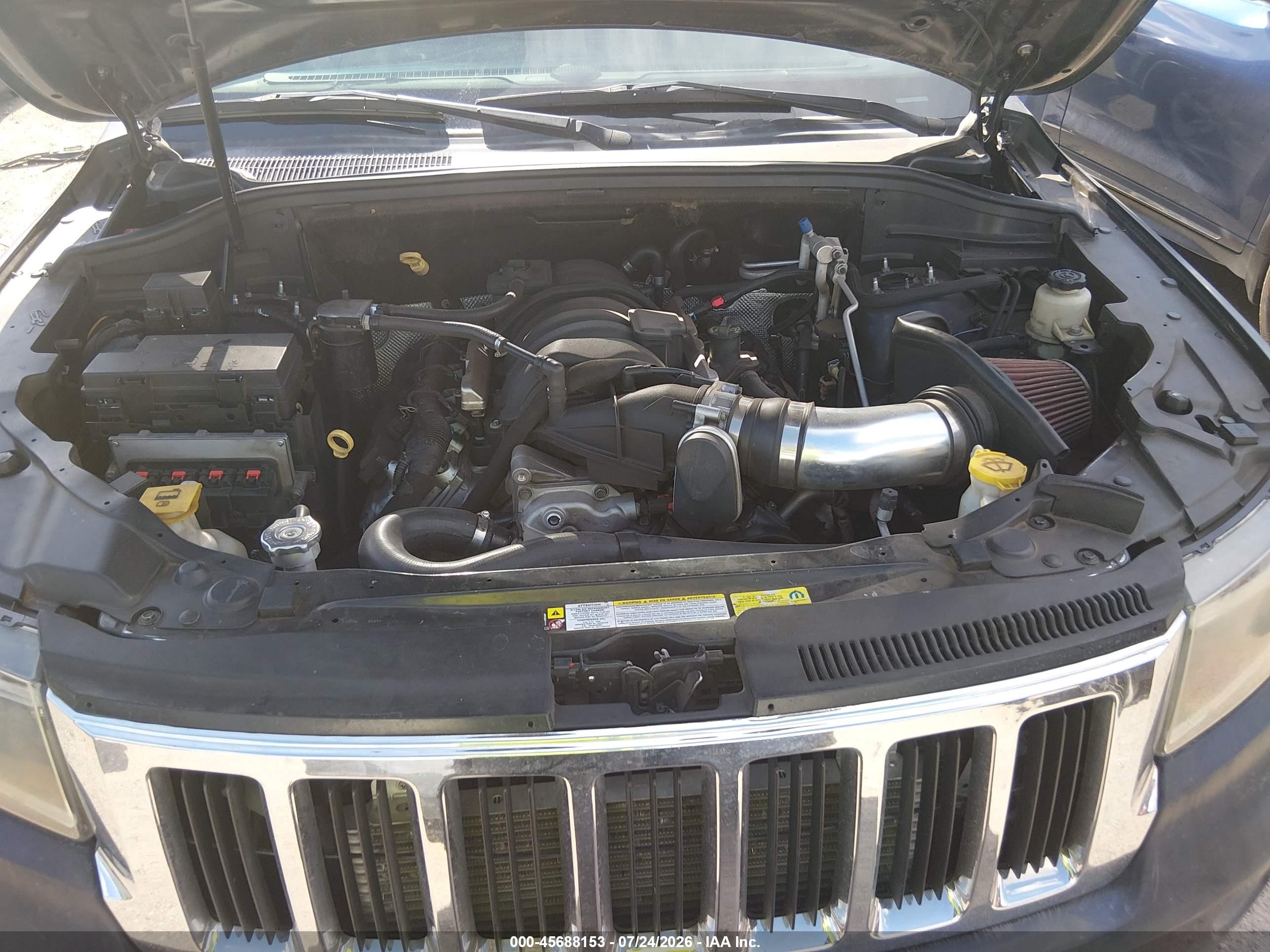 2011 Jeep Grand Cherokee Overland Black vin: 1J4RS6GT3BC659612