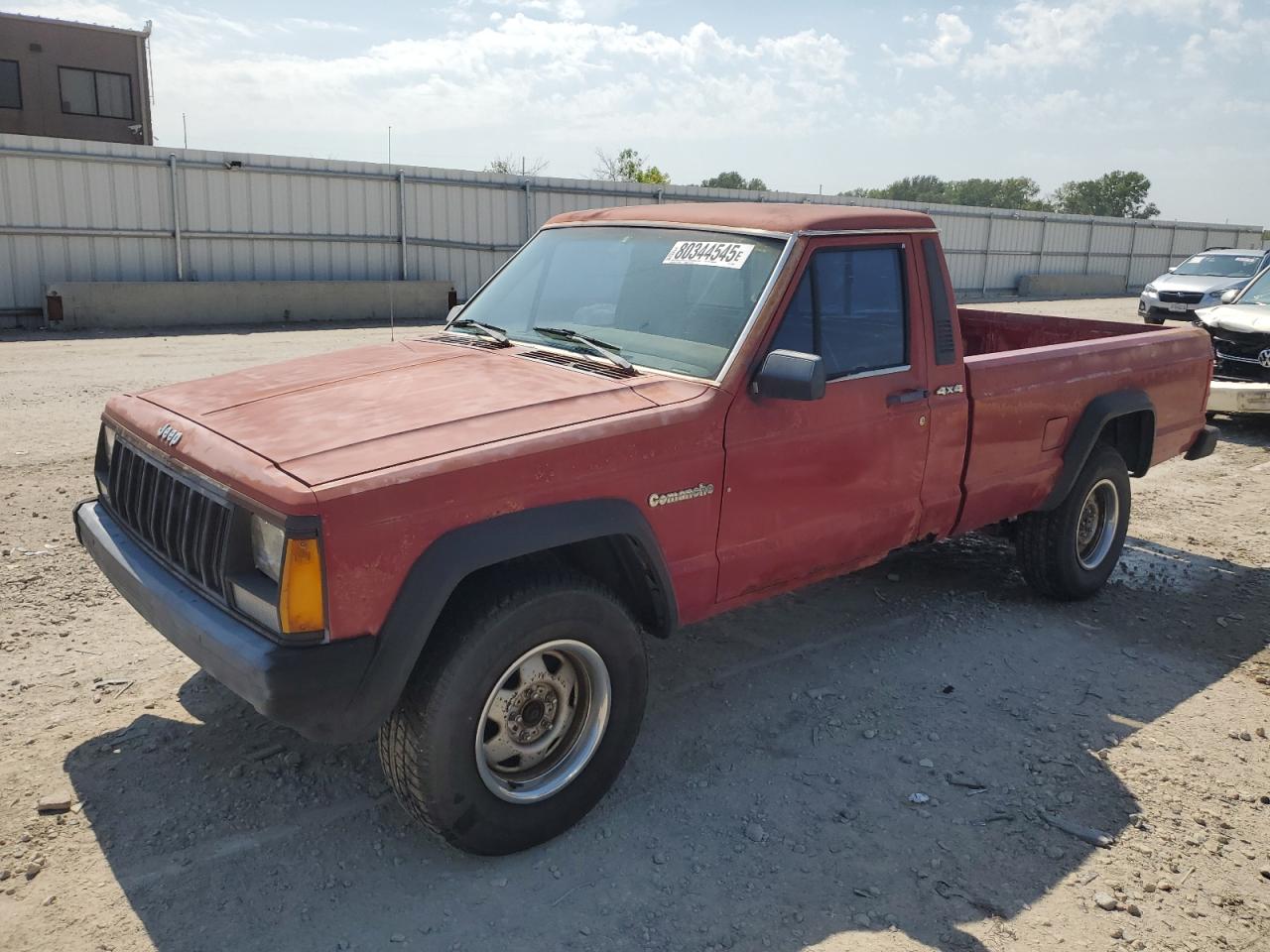1989 Jeep Comanche Красный vin: 1J7FJ26L2KL546804