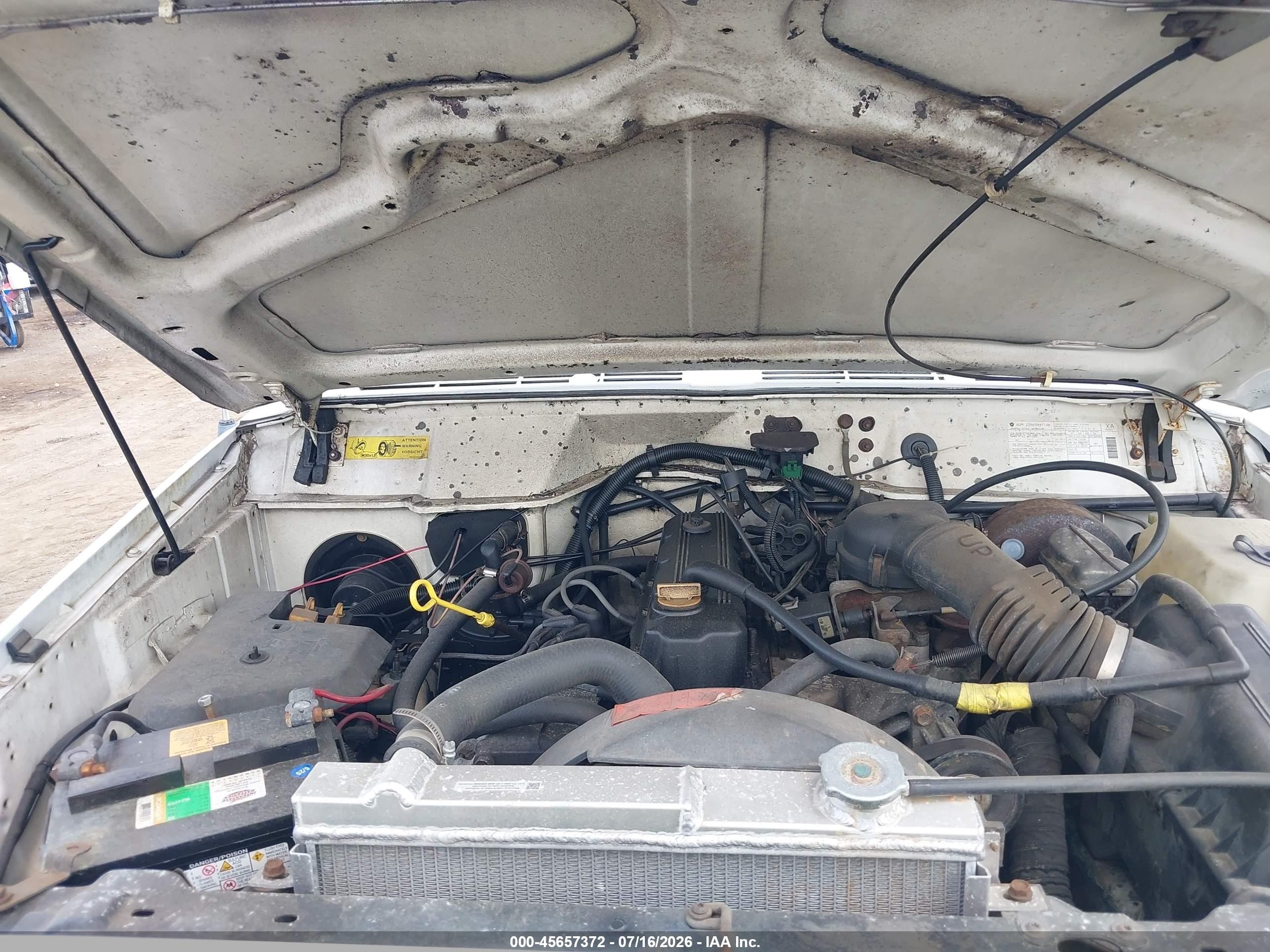 1989 Jeep Comanche   Белый vin: 1J7FT26E6KL545716