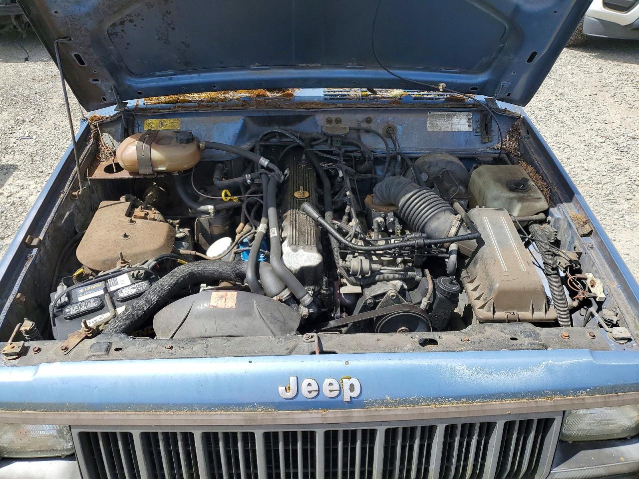 1989 Jeep Comanche Pioneer Blue vin: 1J7FT36L2KL451157