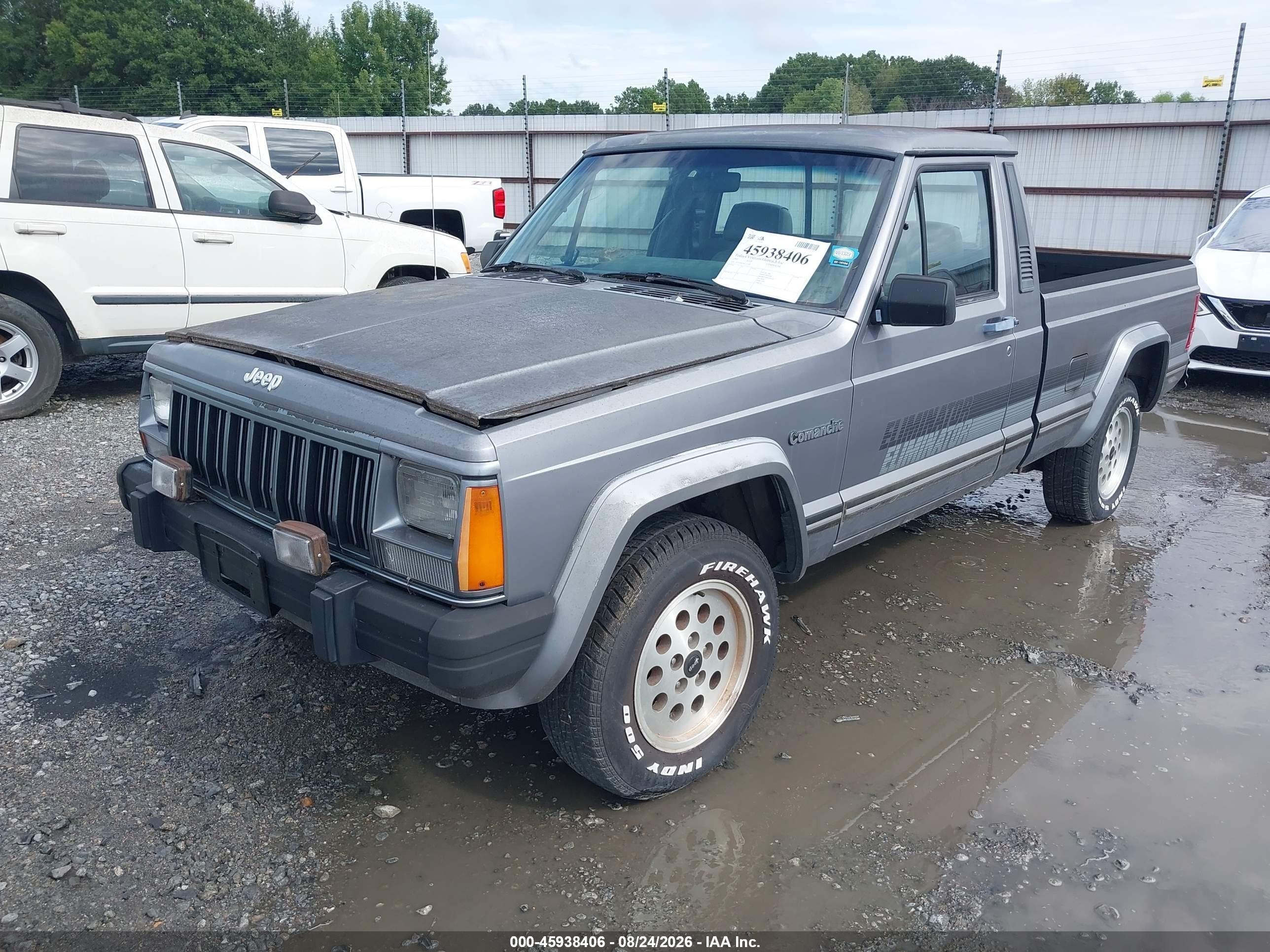 1992 Jeep Comanche Eliminator Gray vin: 1J7FT66S6NL115282