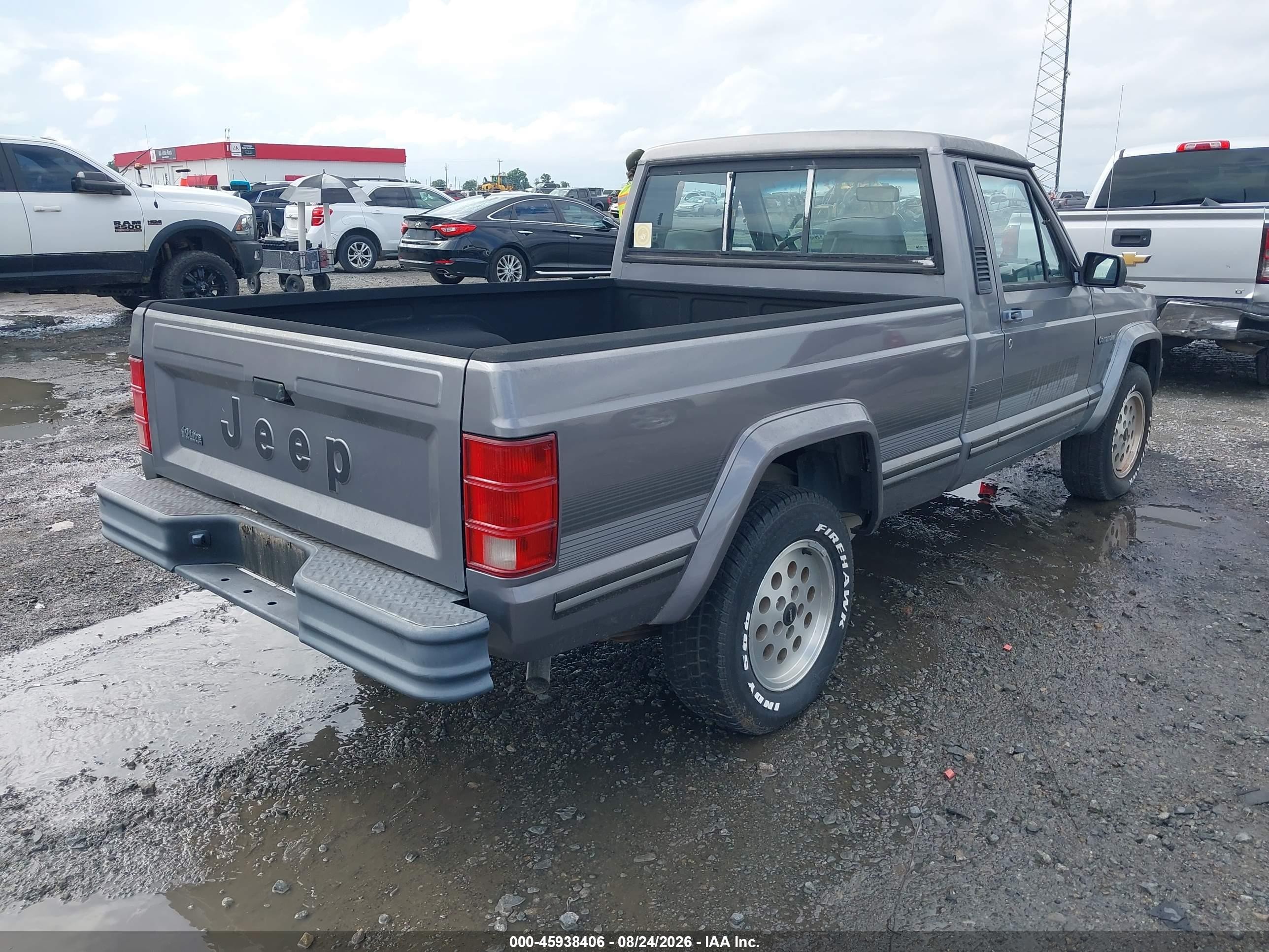 1992 Jeep Comanche Eliminator Gray vin: 1J7FT66S6NL115282