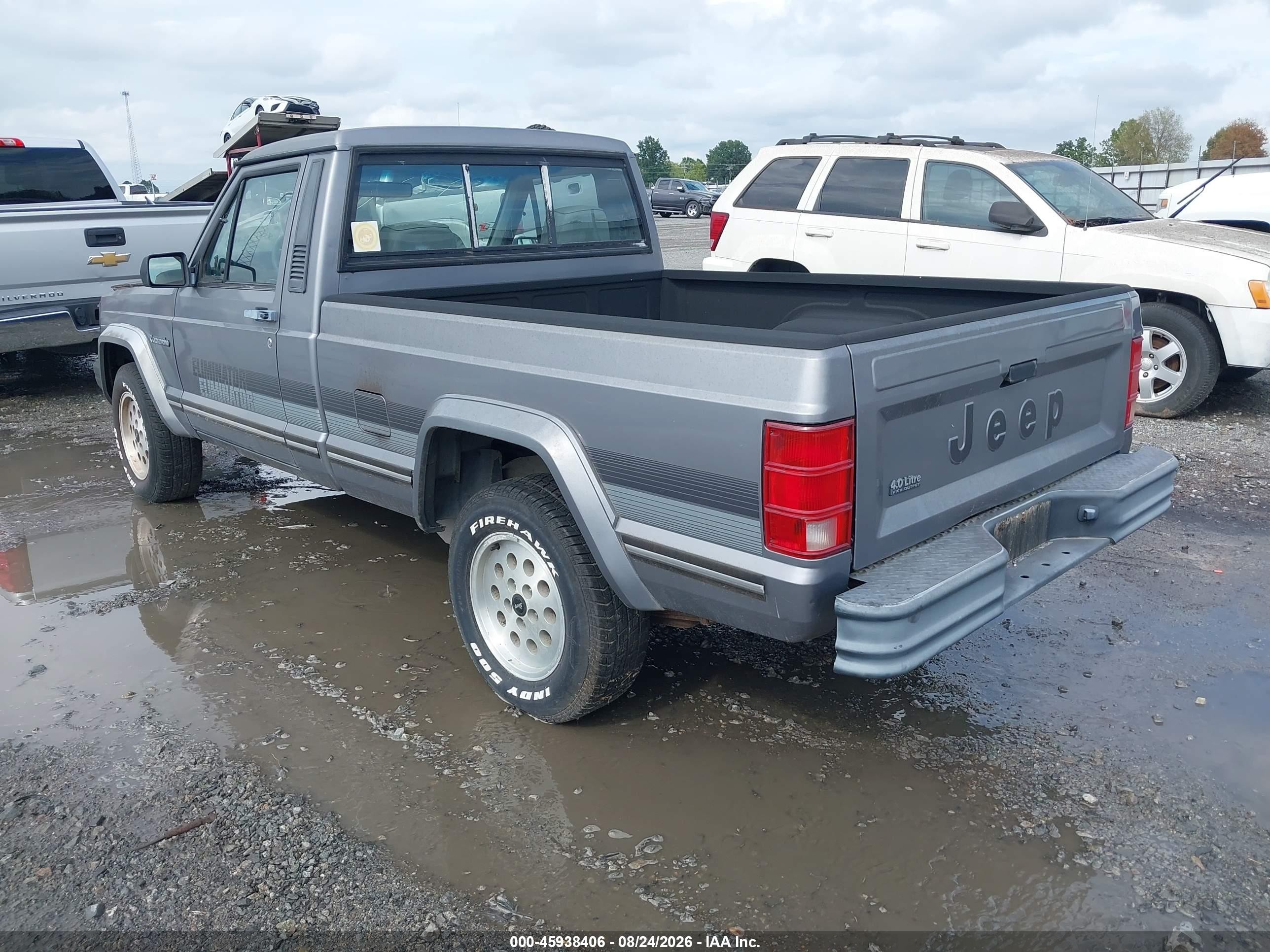 1992 Jeep Comanche Eliminator Gray vin: 1J7FT66S6NL115282
