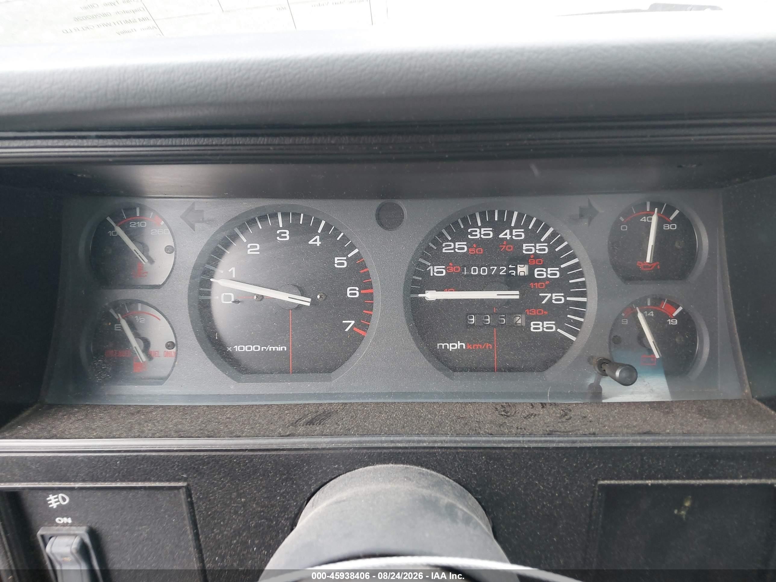 1992 Jeep Comanche Eliminator Gray vin: 1J7FT66S6NL115282