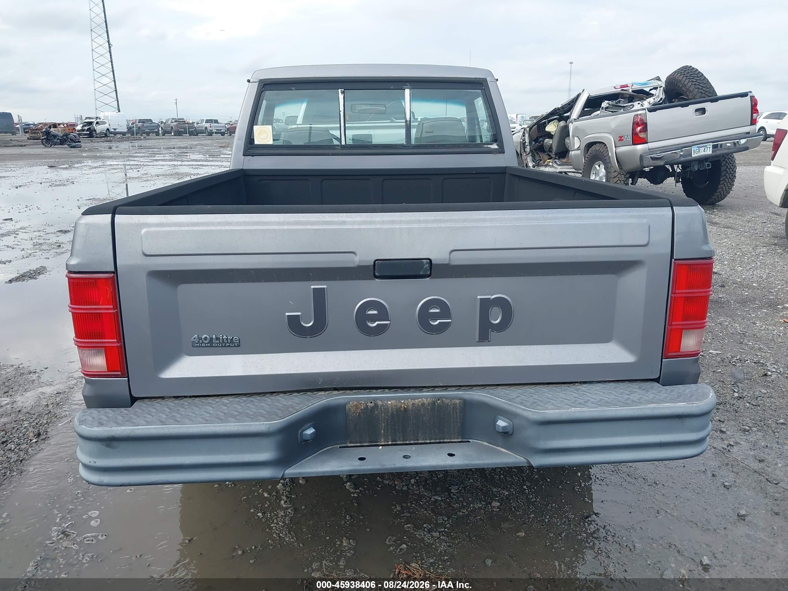 1992 Jeep Comanche Eliminator Gray vin: 1J7FT66S6NL115282