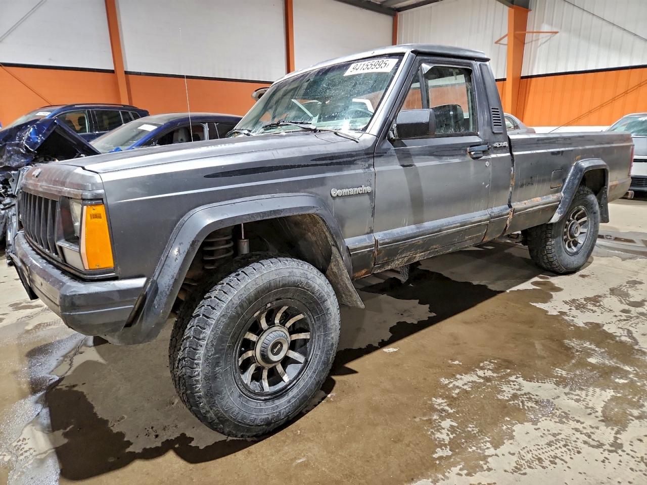 1989 Jeep Comanche Pioneer Gray vin: 1J7GJ36L4KL600498