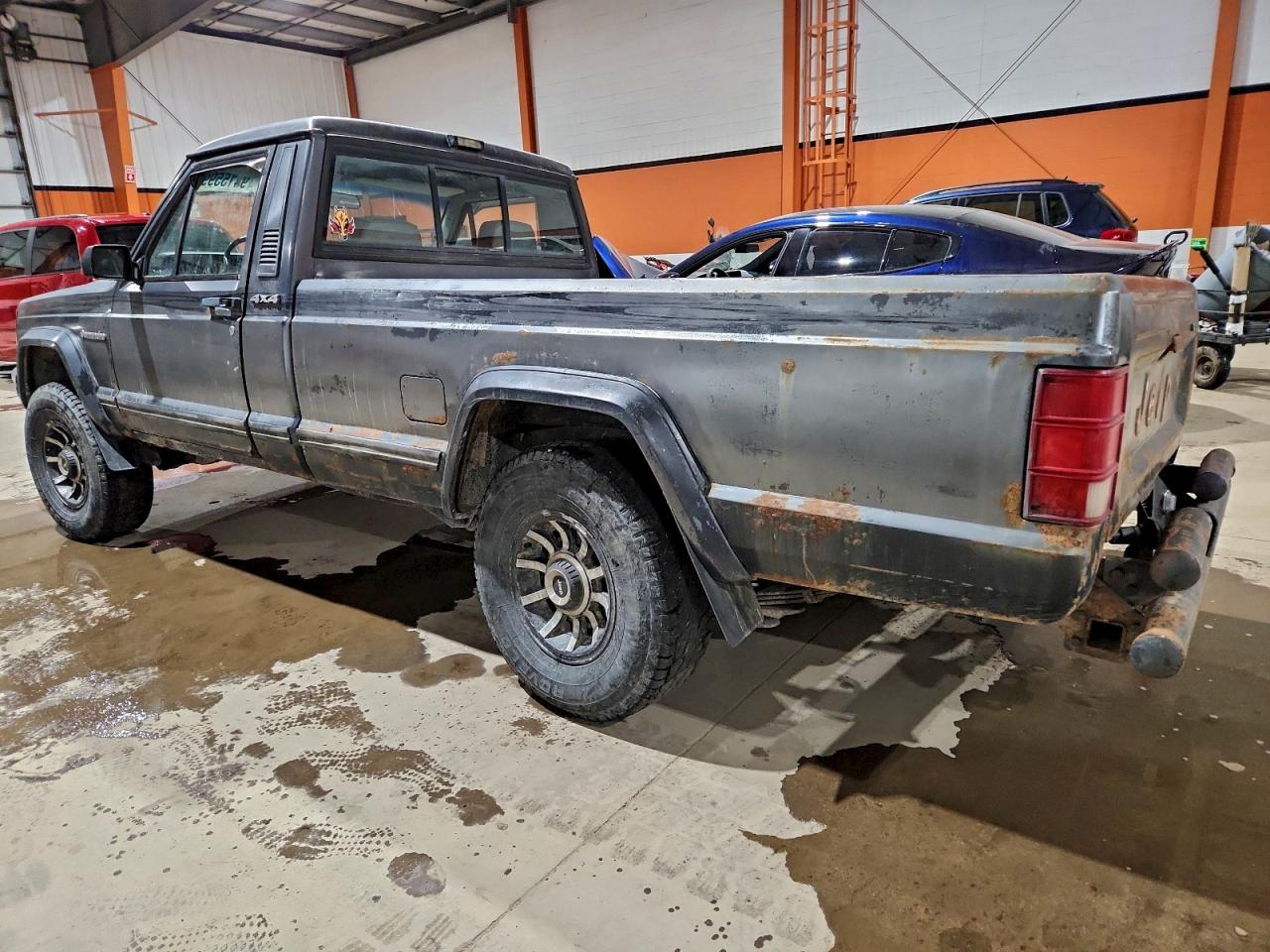 1989 Jeep Comanche Pioneer Gray vin: 1J7GJ36L4KL600498