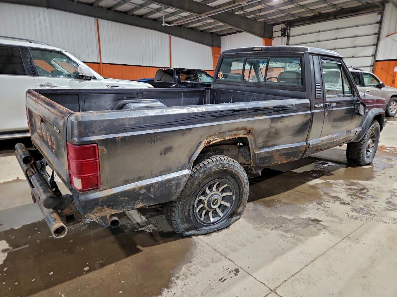 1989 Jeep Comanche Pioneer Gray vin: 1J7GJ36L4KL600498