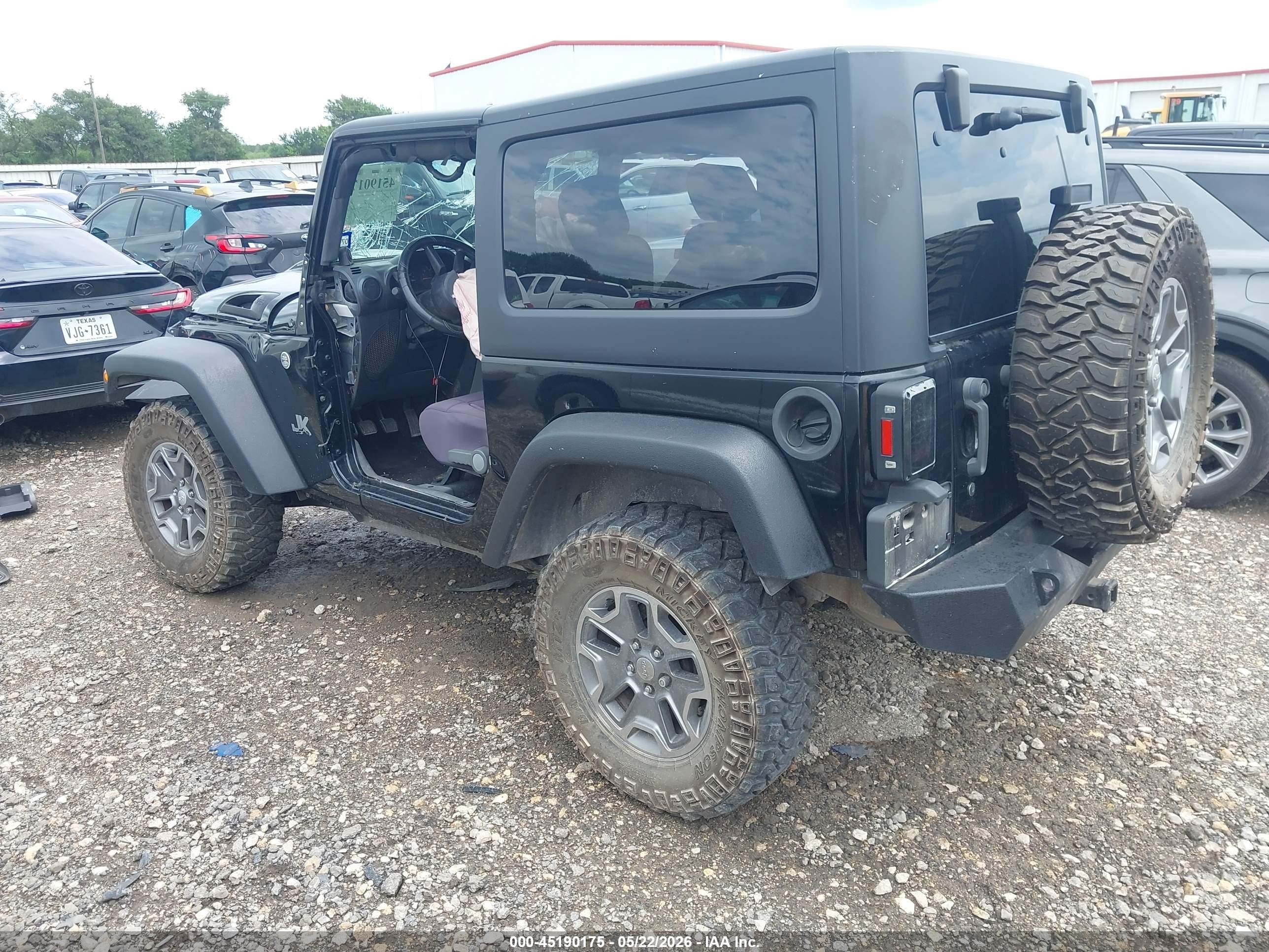 2007 Jeep Wrangler X Черный vin: 1J8FA24157L168370