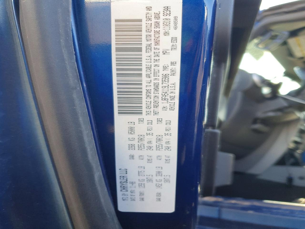 2009 Jeep Wrangler Sahara Blue vin: 1J8FA54119L735906