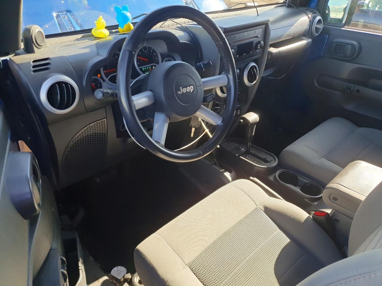 2009 Jeep Wrangler Sahara Blue vin: 1J8FA54119L735906